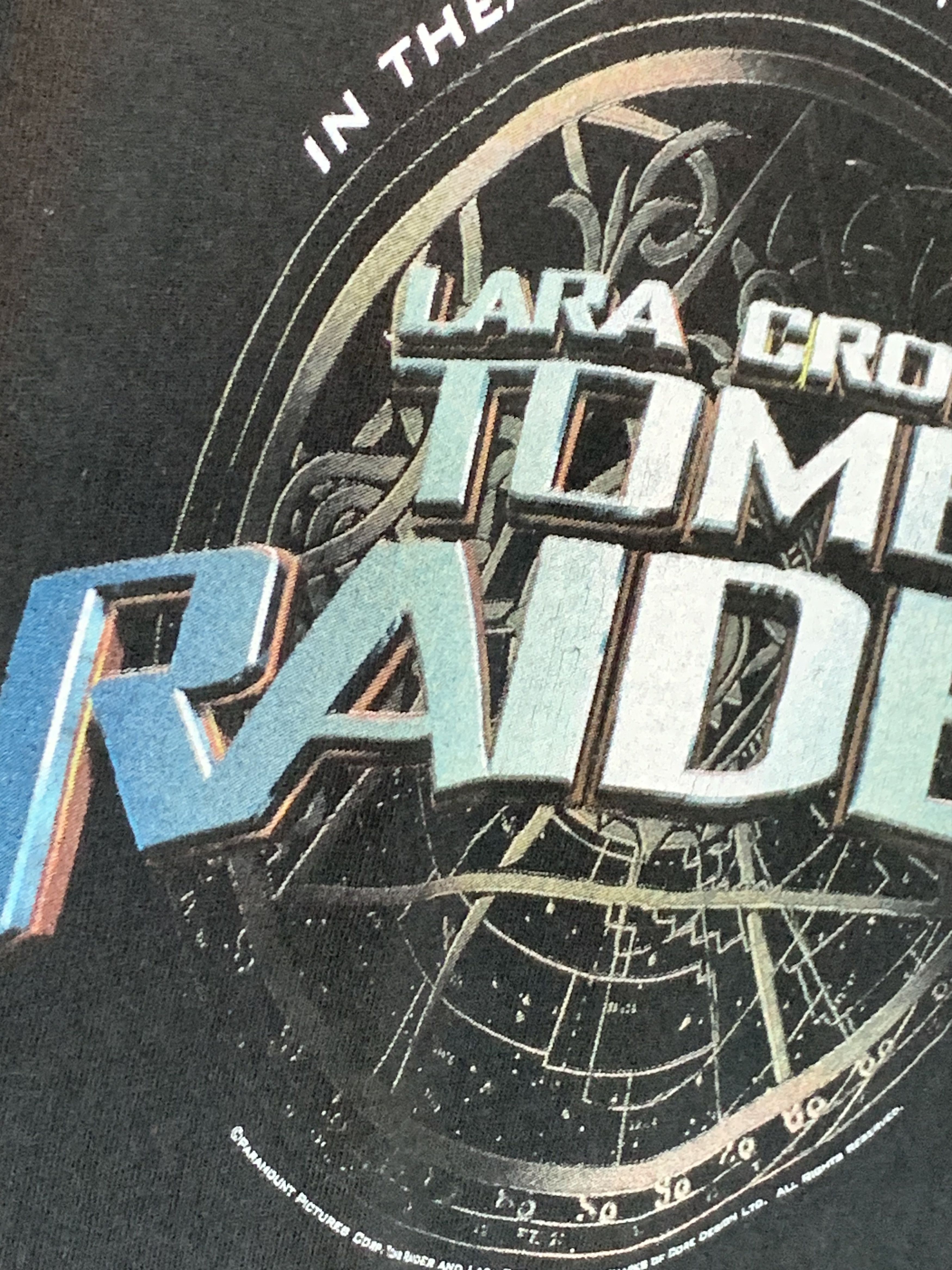Vintage RARE* Vintage Lara Croft Tomb Raider Movie Taco Bell T-Shirt Size US XL / EU 56 / 4 - 4 Thumbnail