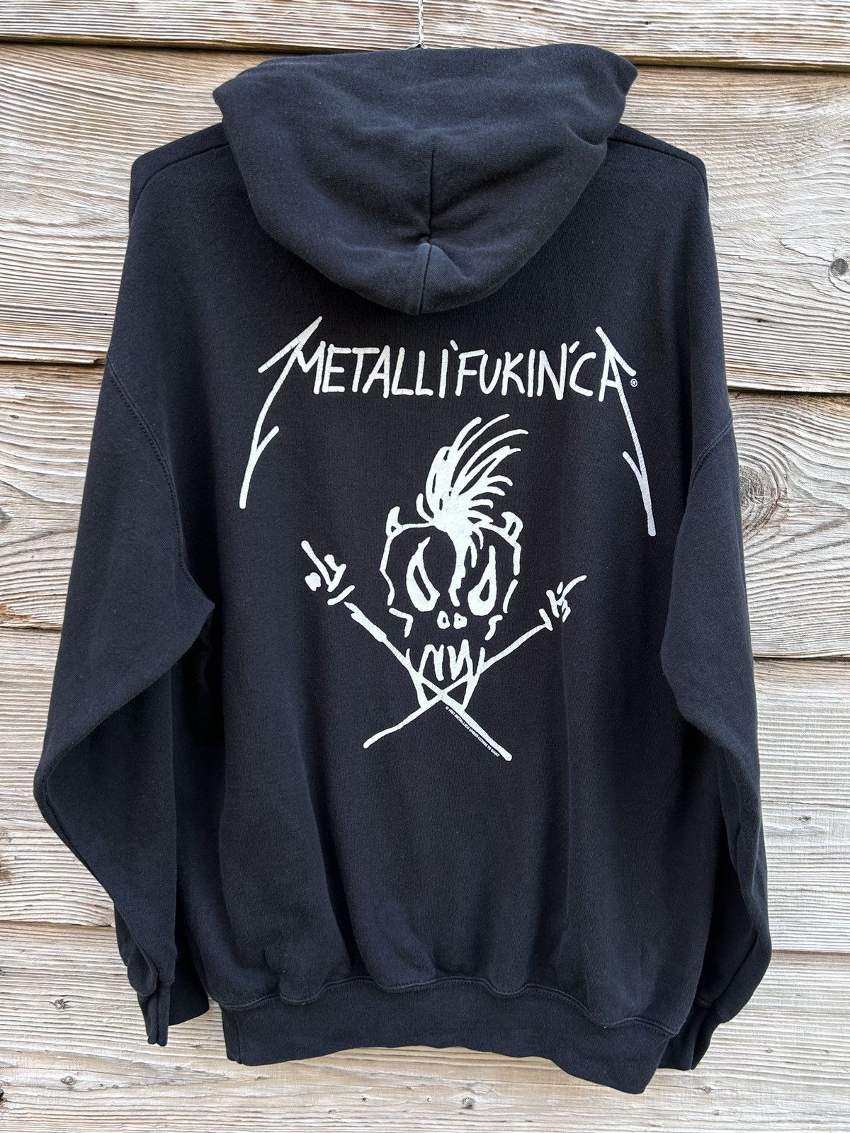 Band Tees × Metallica × Vintage Vintage 1993 Reprint Giant 