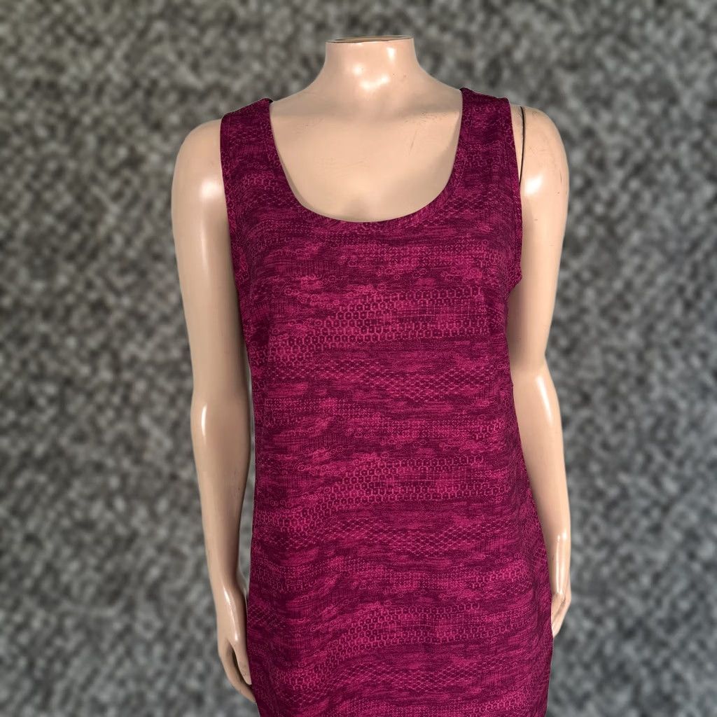 Vintage Columbia Dress Mini Sleeveless Geometric Pink Small Regular Travel Casual Size S / US 4 / IT 40 - 1 Thumbnail