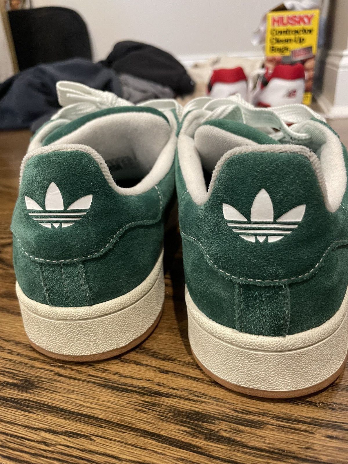 Adidas Green Adidas campus Size US 8.5 / EU 41-42 - 2 Thumbnail