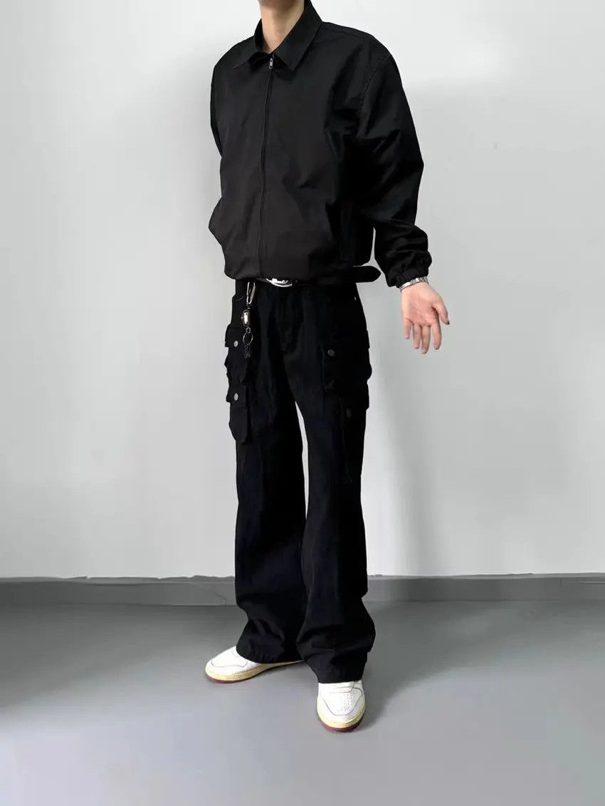 Designer × Japanese Brand Straight leg workwear vintage baggy casual pants Size US 33 - 1 Thumbnail