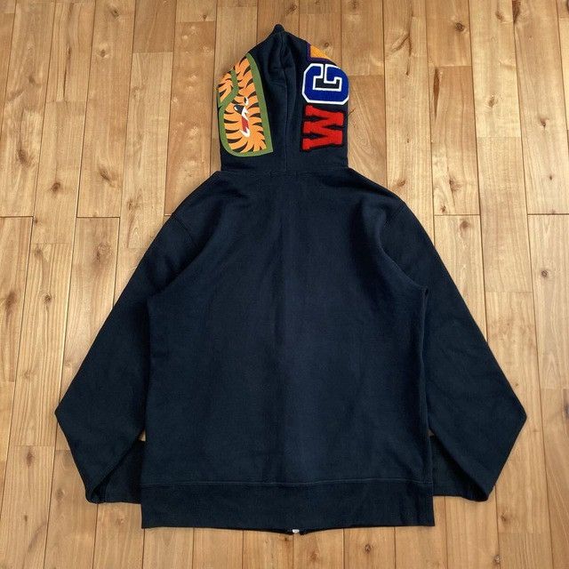 Bape 🔥2XL🔥 BAPE WGM Shark Full Zip Hoodie a bathing ape XXL Size US XXL / EU 58 / 5 - 3 Thumbnail