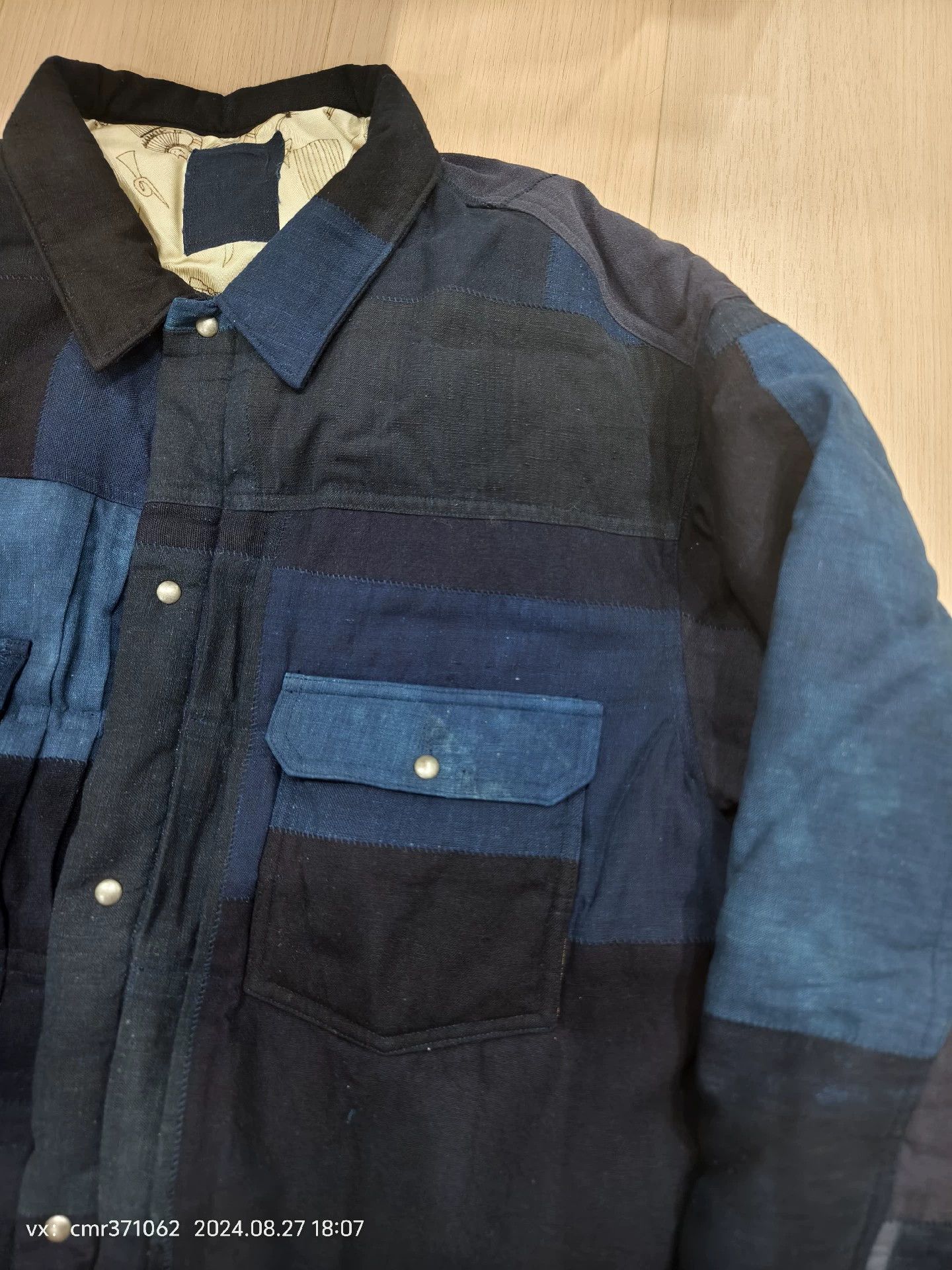 Visvim VISVIM 22 ICT 101XX INDIGO 3 KOFU Down JKT Size US L / EU 52-54 / 3 - 4 Thumbnail