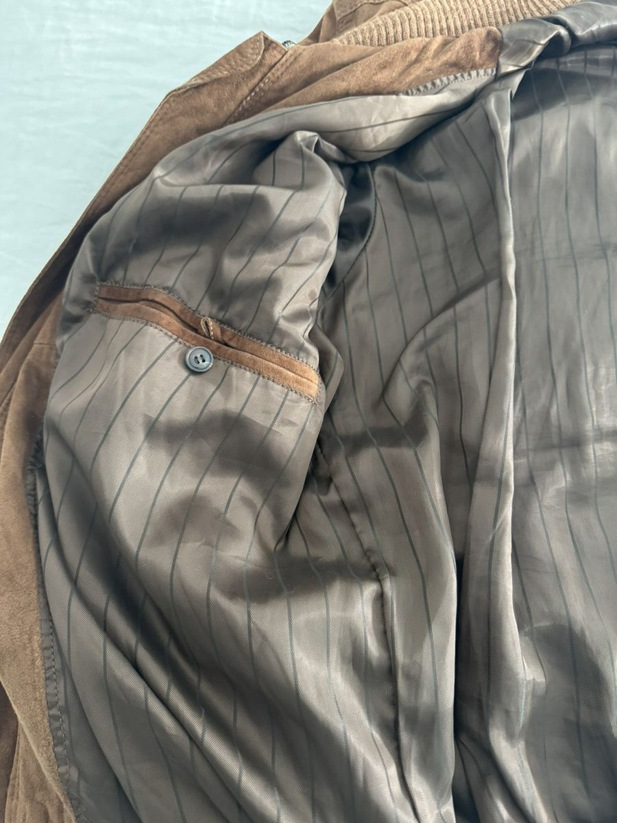 Other Vintage Brown Suede Italian Bomber (from Florence) Size US M / EU 48-50 / 2 - 7 Thumbnail