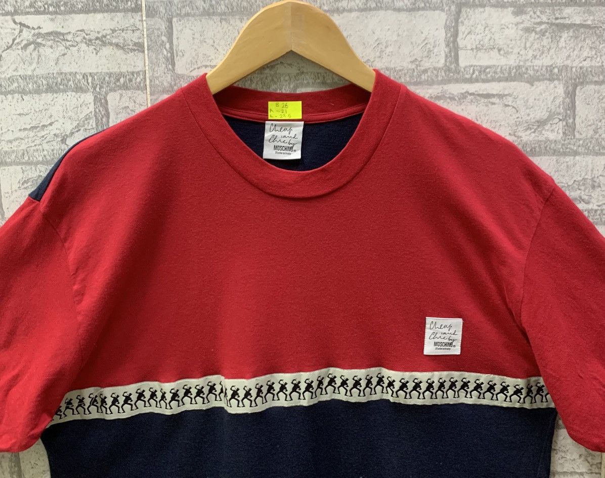 Designer × Moschino Moschino Fashion Designer T-shirts Nice Design Size US L / EU 52-54 / 3 - 4 Thumbnail