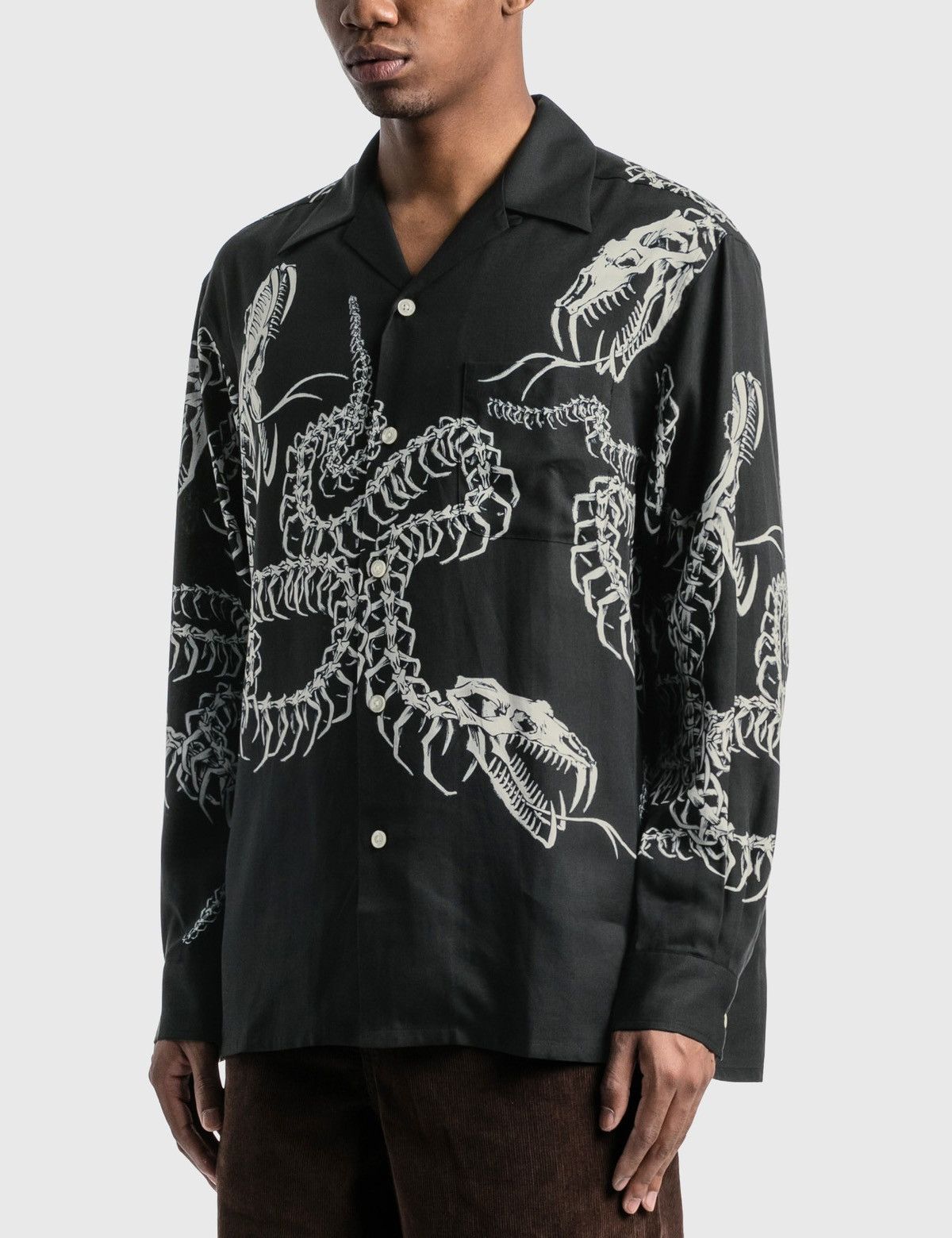 Wacko Maria Guilty Parties Skeleton Dragon Shirt Size US M / EU 48-50 / 2 - 1 Thumbnail