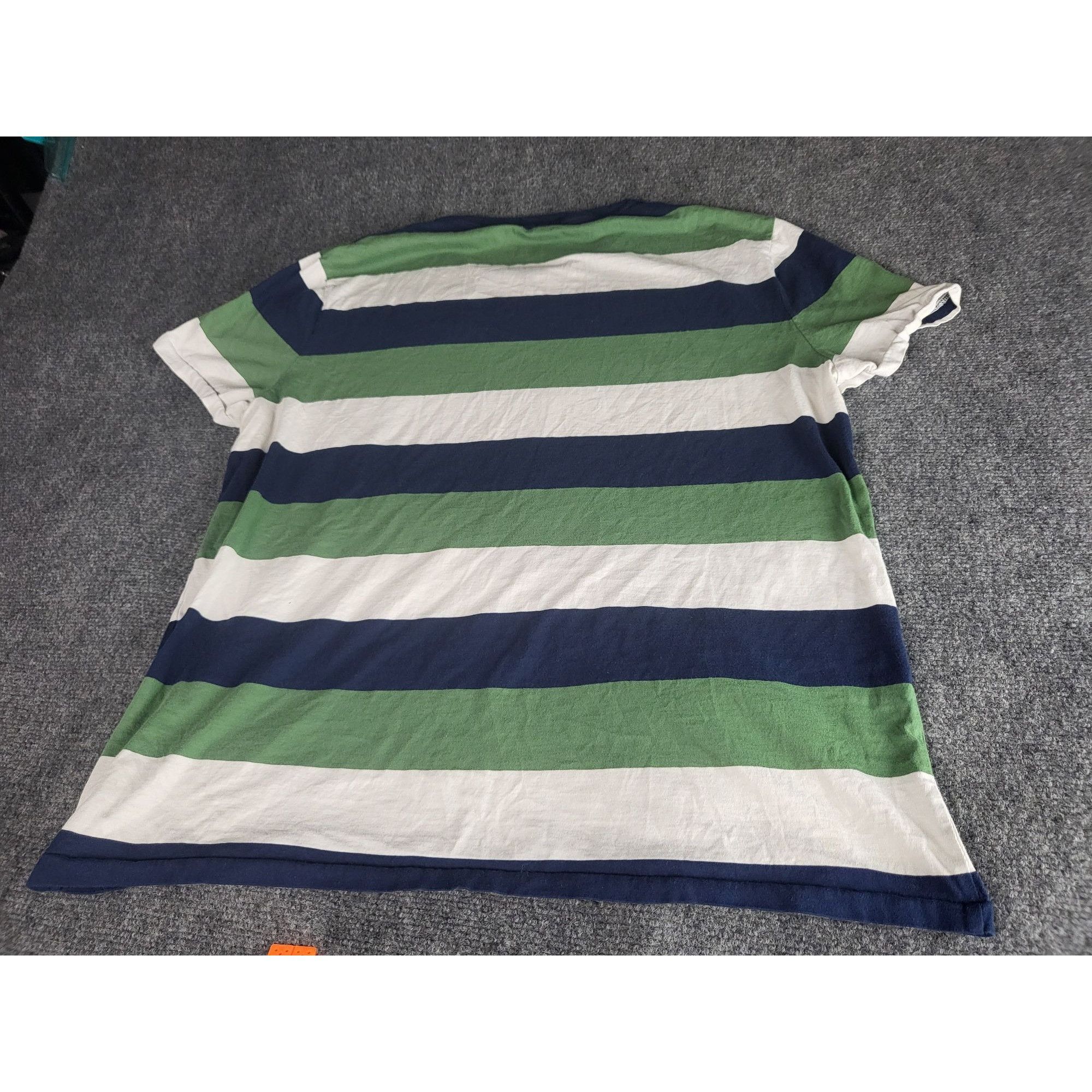 Polo Ralph Lauren Polo Ralph Lauren Striped Tshirt Men Sz XL Rare Chief Keef Y Size US XL / EU 56 / 4 - 2 Thumbnail