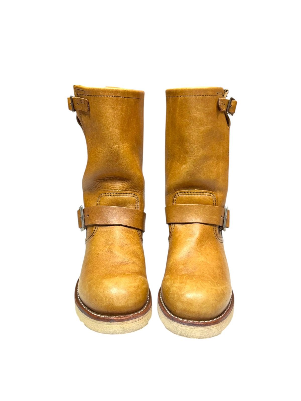 Red Wing Rare USA Vintage Red Wing 9027 Engineer Boot Driftwood Size US 9.5 / IT 39.5 - 3 Thumbnail