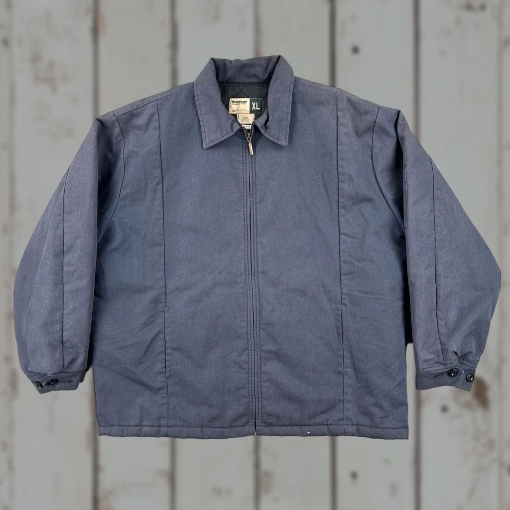 Vintage VINTAGE Wear Guard 90s Y2K Jacket XL Blue Quilt Lined Workwear Mens Size US XL / EU 56 / 4 - 1 Thumbnail