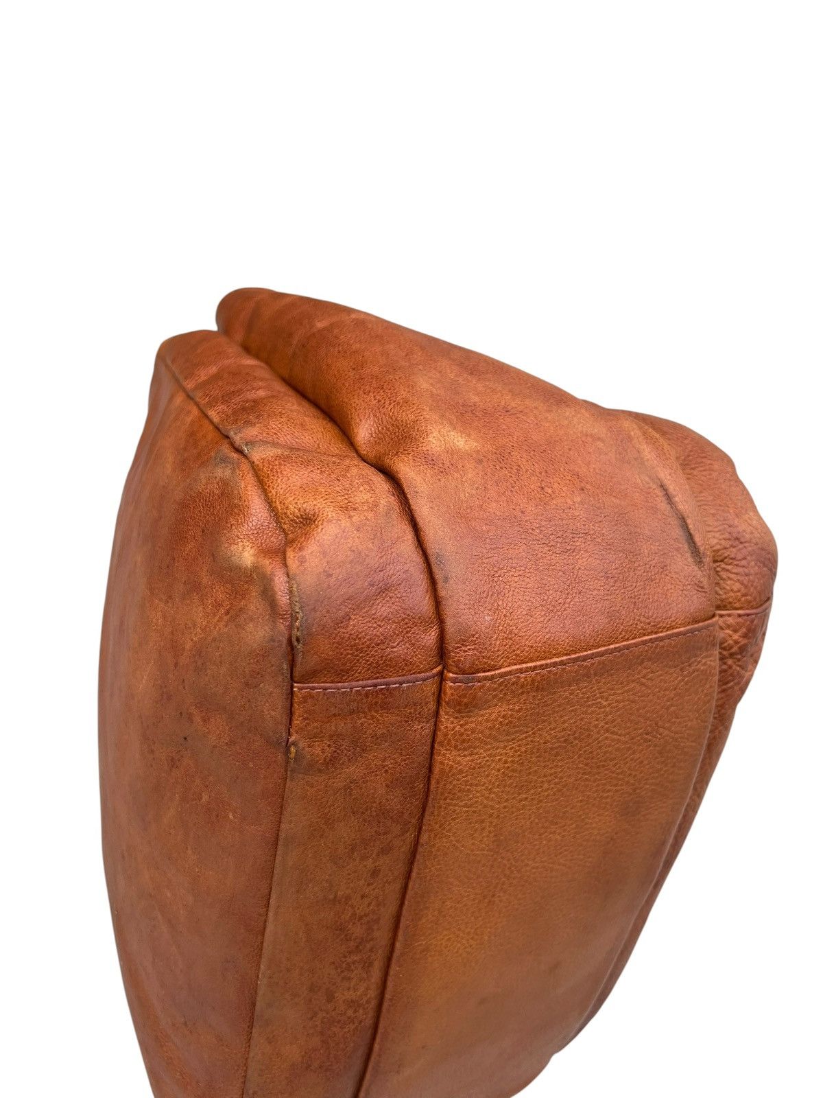 Leather 2000s Yohji Yamamoto Y’saccs Faded Patina Leather Bag Size ONE SIZE - 13 Thumbnail