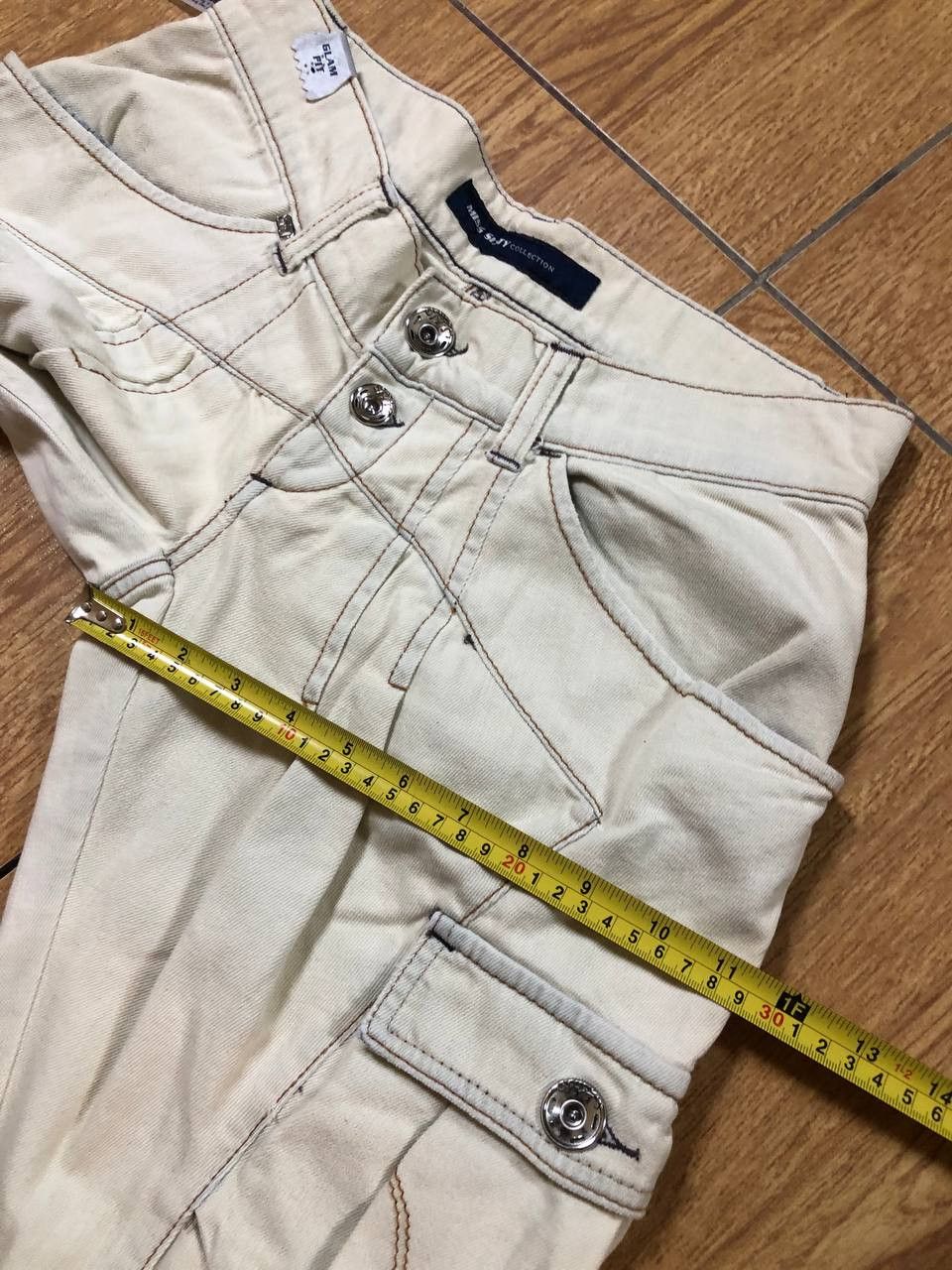 Miss Sixty Miss Sixty jeans crazy Y2K vintage streetwear Size 28" / US 6 / IT 42 - 12 Thumbnail