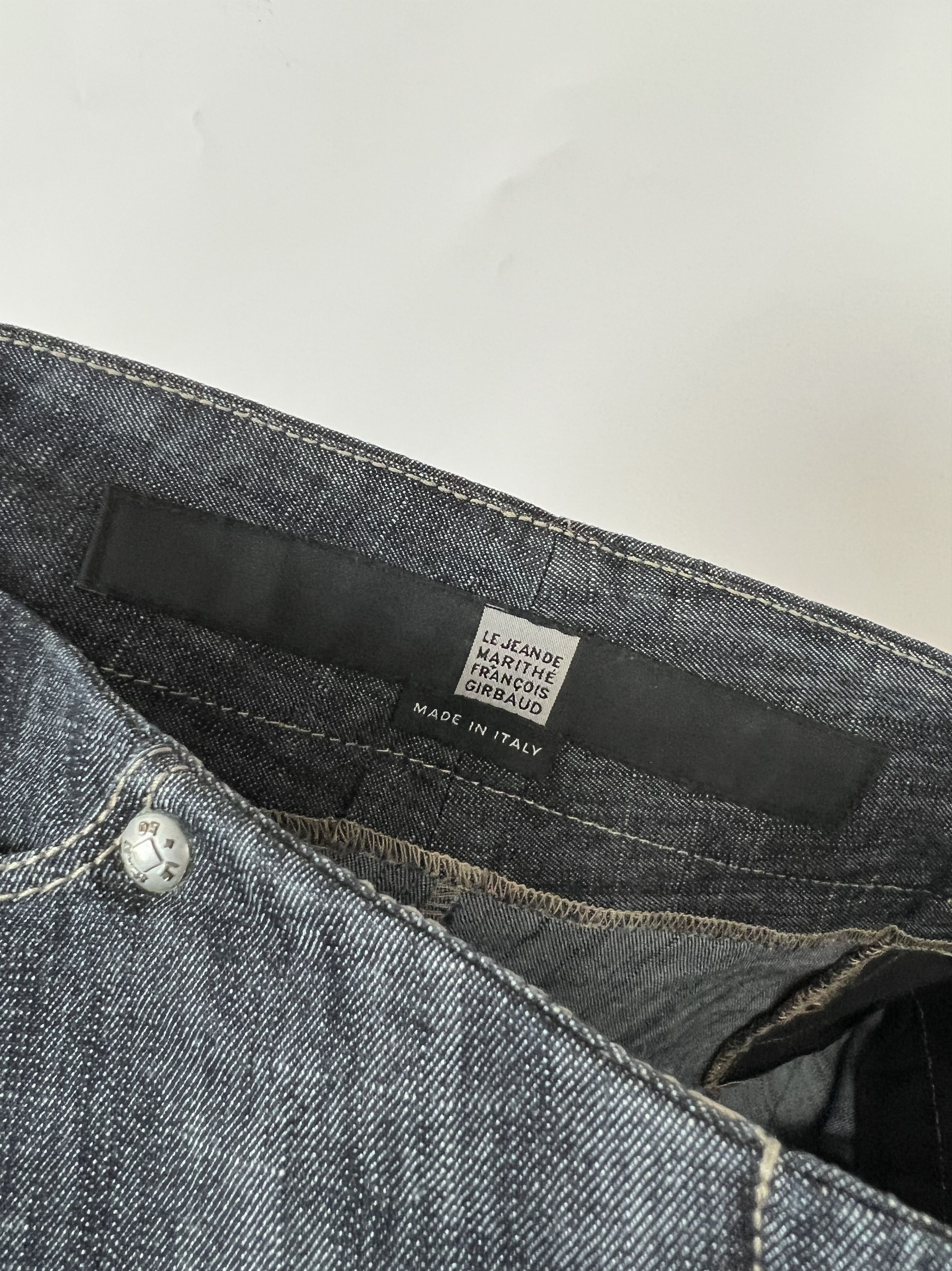 Marithe + Francois Girbaud Marithe Francois Girbaud Rare Denim Midi Skirt Sz IT42 US27 Size 28" / US 6 / IT 42 - 15 Thumbnail