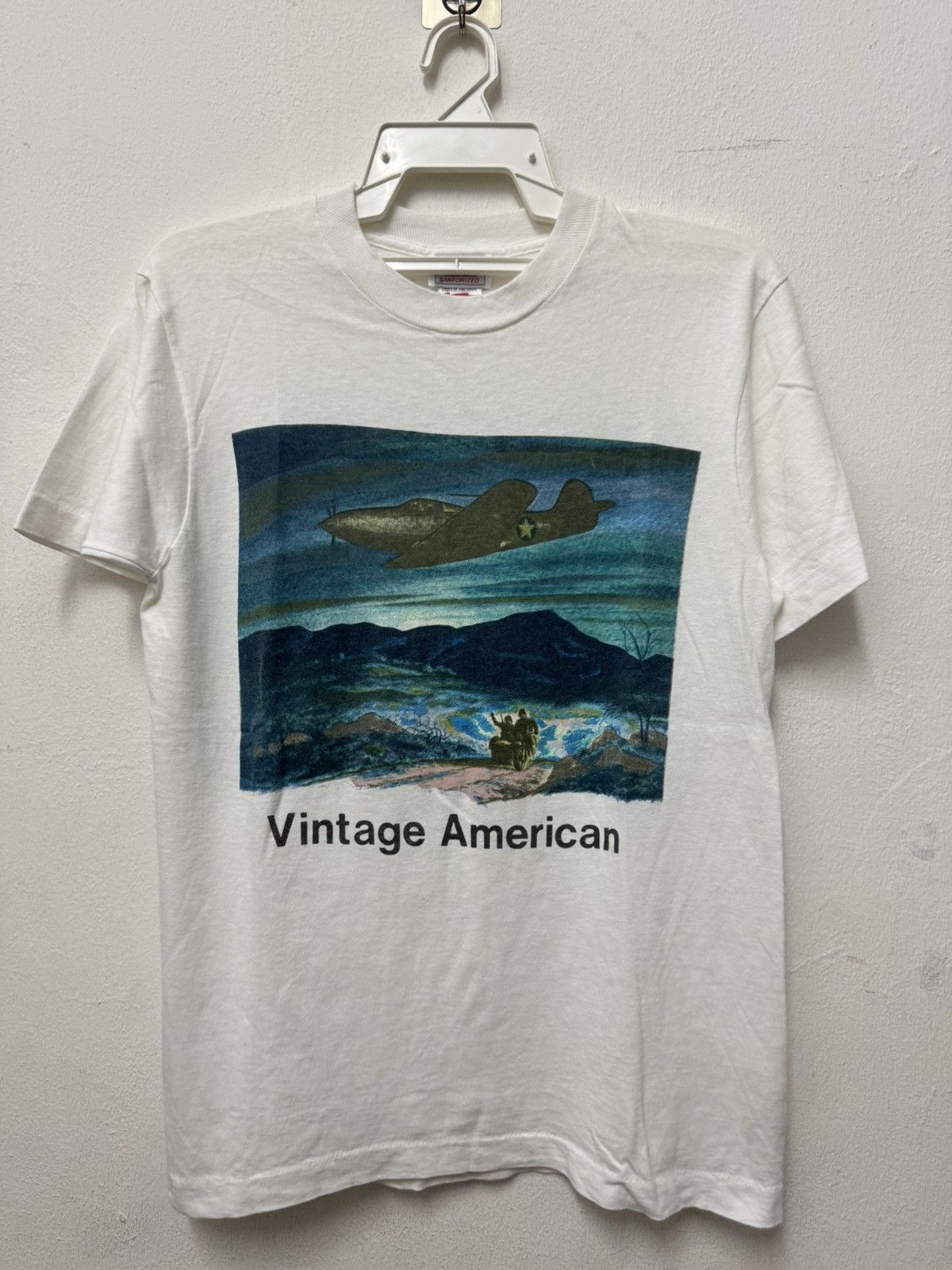 Vintage Vintage Army War 2 Photo Tee Size US M / EU 48-50 / 2 - 1 Thumbnail