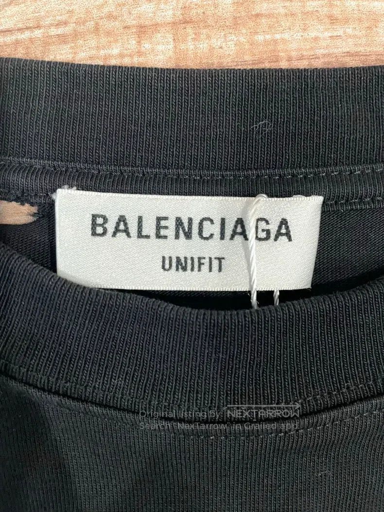 Balenciaga Balenciaga Alphabet print round neck hole black T-shirt Size US XS / EU 42 / 0 - 4 Thumbnail