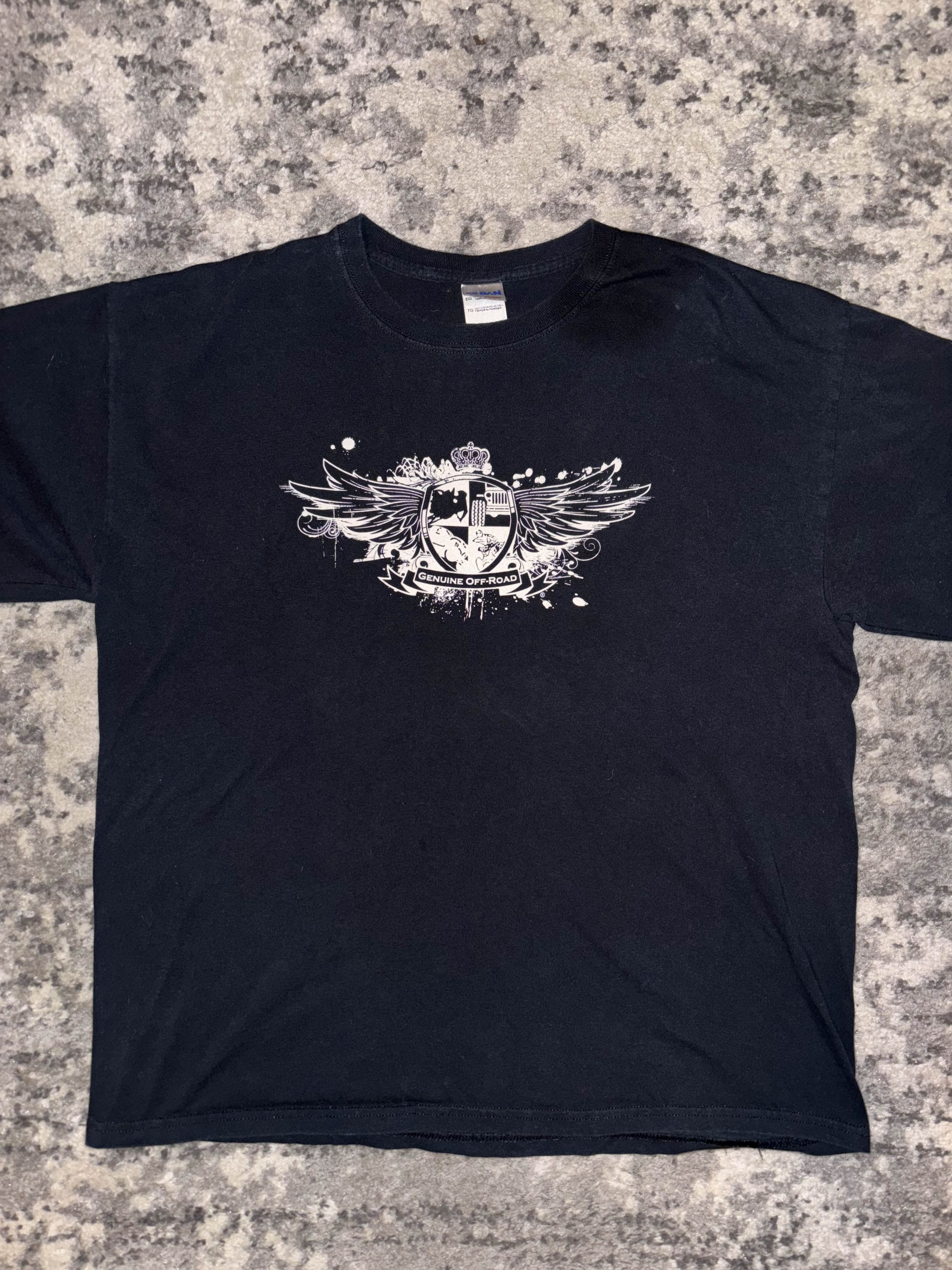 Vintage Y2K Off-Roading Funny Text Shirt Size US XL / EU 56 / 4 - 4 Thumbnail
