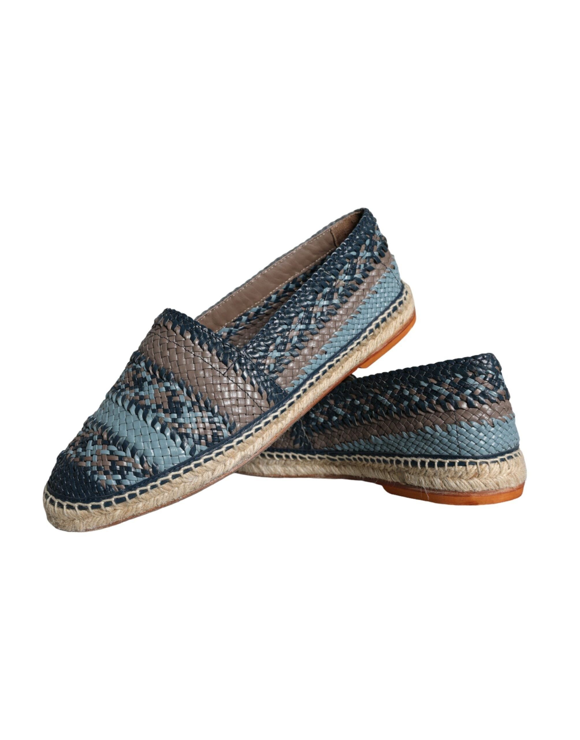 Dolce & Gabbana o1y0925 Leather Espadrilles in Multicolor Size US 9 / IT 39 - 5 Thumbnail