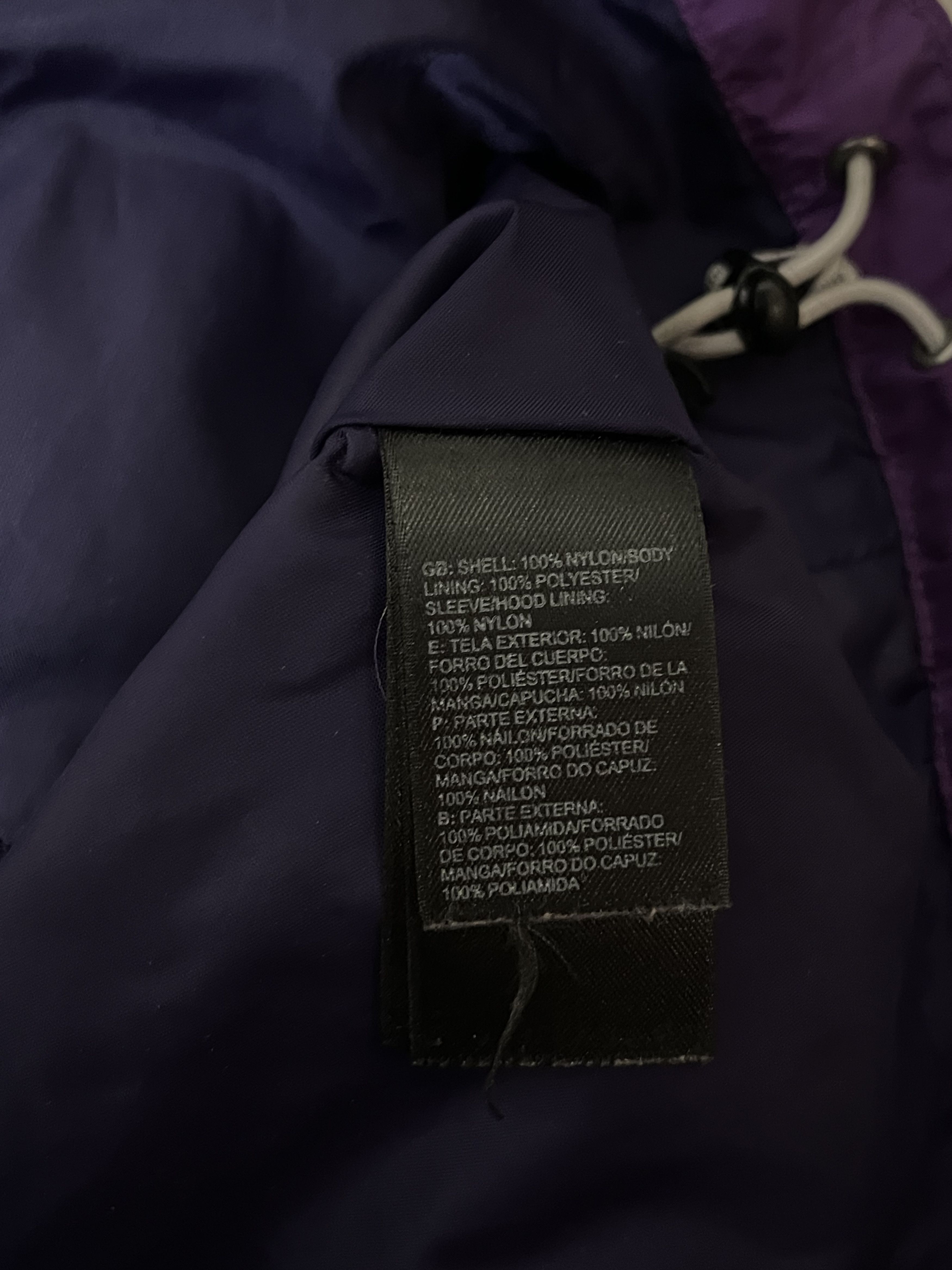 The North Face × Vintage The North Face Hyvent Purple Jacket Size US L / EU 52-54 / 3 - 7 Thumbnail