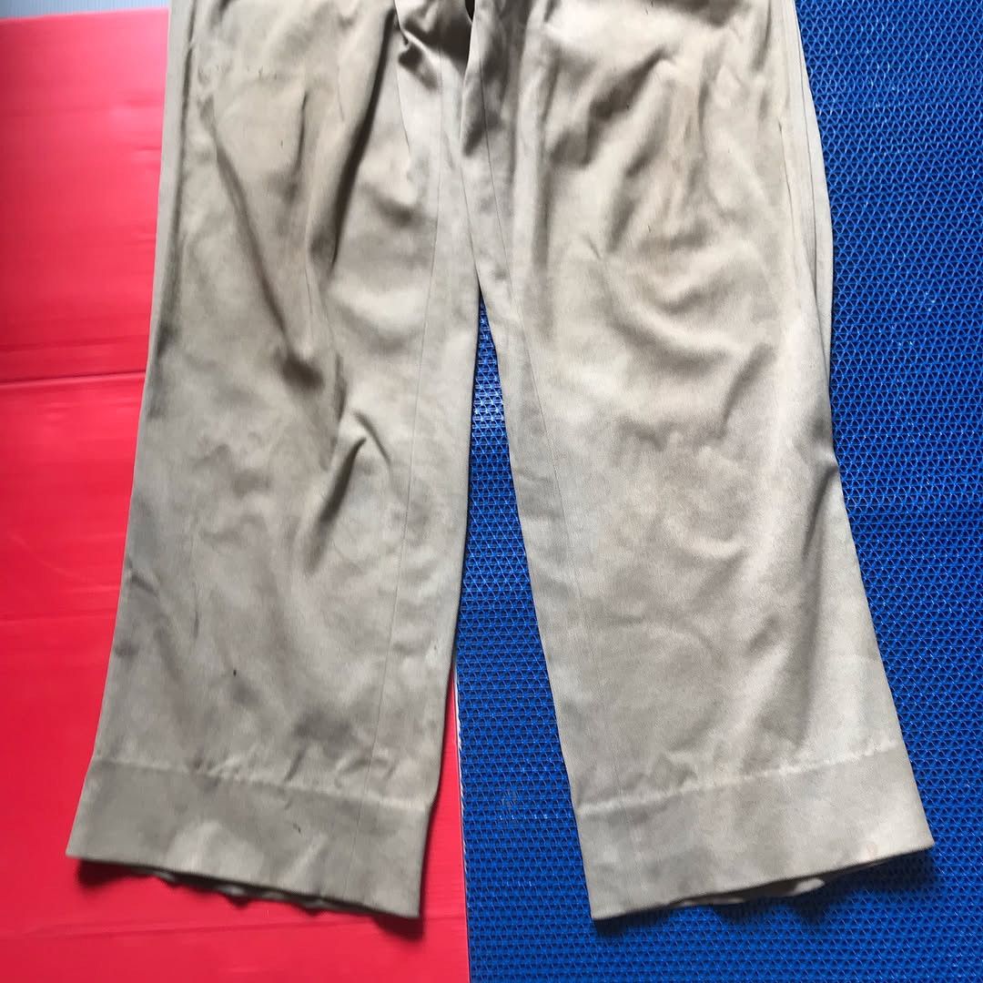 Asics × Goretex × Japanese Brand Vintage Taras Boulba asics Trouser pangs cream beige permane Size US 32 / EU 48 - 5 Thumbnail