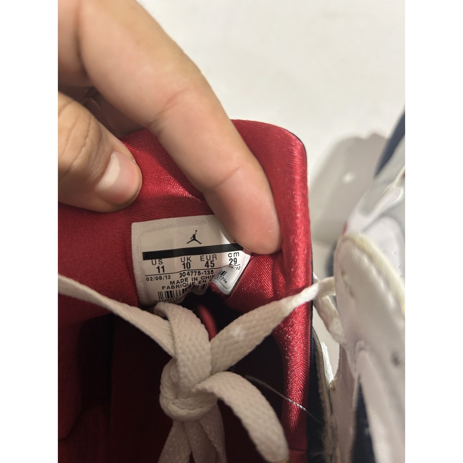 Jordan Brand JORDAN 7 OLYMPIC 2012 SIZE 11 PREOWNED Size US 11 / EU 44 - 5 Thumbnail