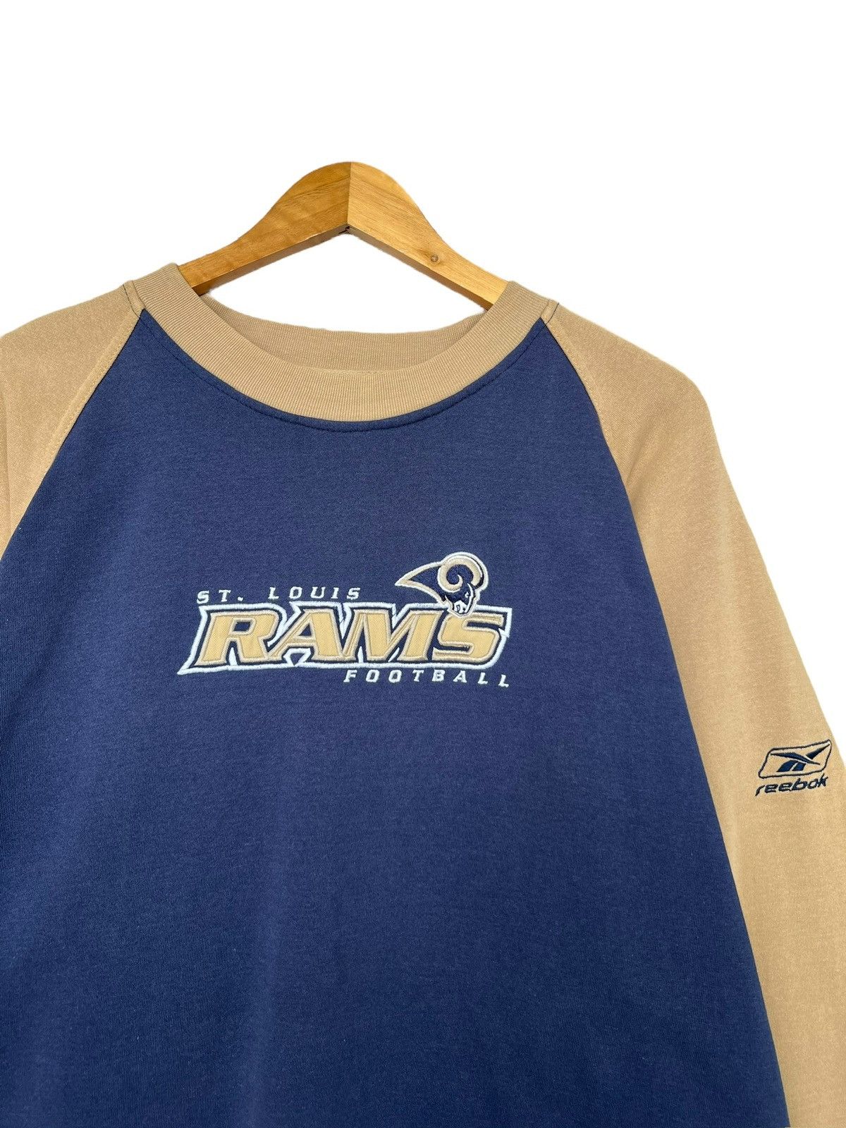 NFL Reebok St. Louis Rams Football Rugby Team NFL Sweatshirt Size US XL / EU 56 / 4 - 5 Thumbnail
