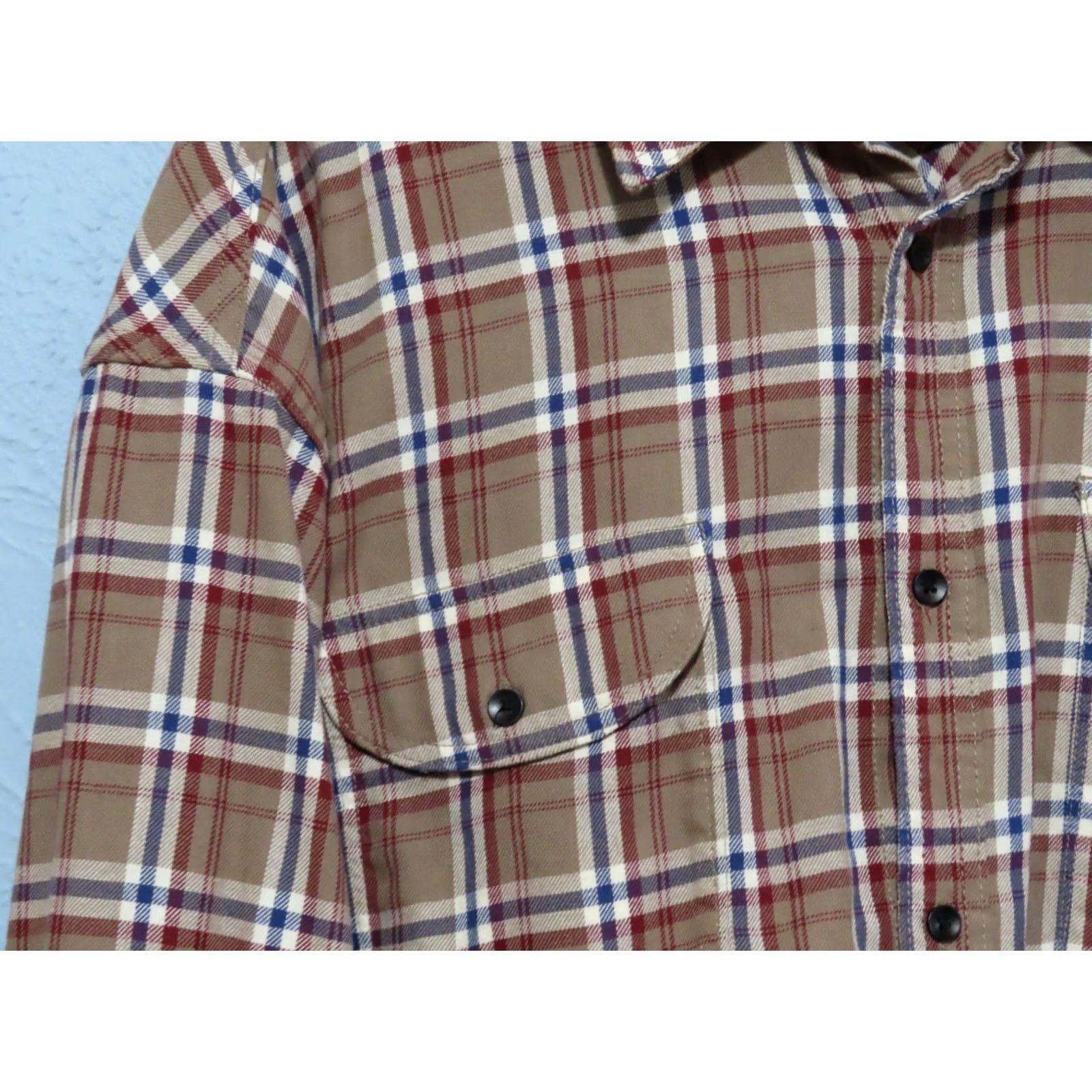 Vintage Cottonworks Men's 3XLT Brown Flannel Shirt Plaid Shirt Big & Tall Plaid Long Sleeve Button-Front Collared Casual Mens Size US XXL / EU 58 / 5 - 4 Thumbnail