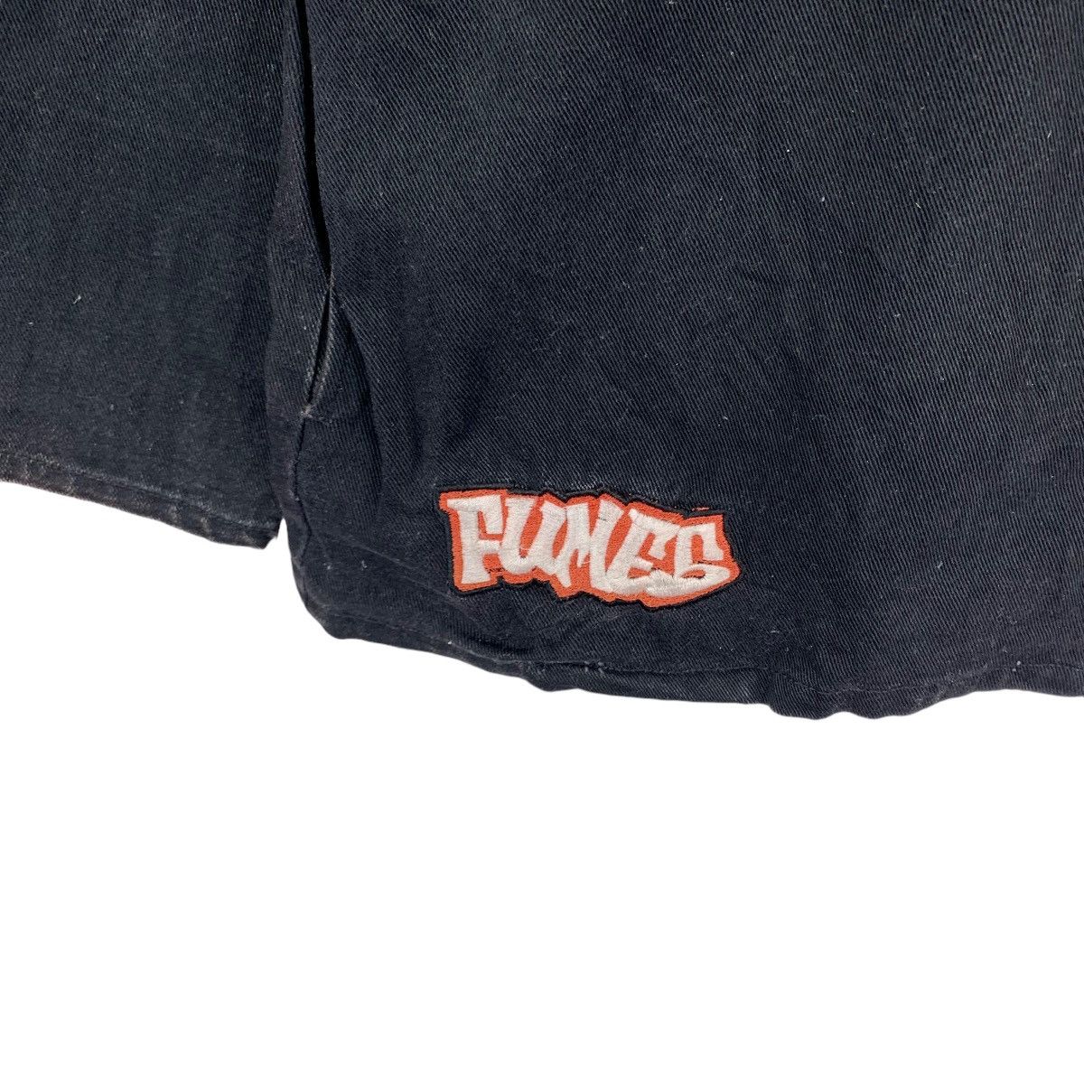 Vintage VINTAGE FUMES DENIM BLACK ZIPPER JACKET Size US M / EU 48-50 / 2 - 6 Thumbnail
