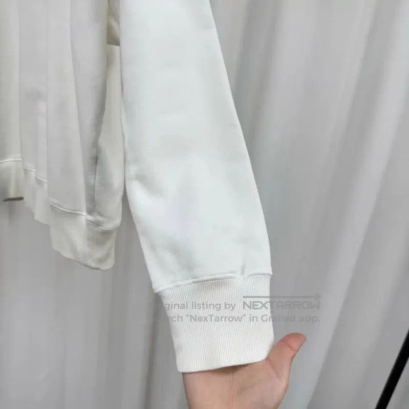Dior Dior Men's Long Sleeve White Sweatshirt . Size US XL / EU 56 / 4 - 5 Thumbnail