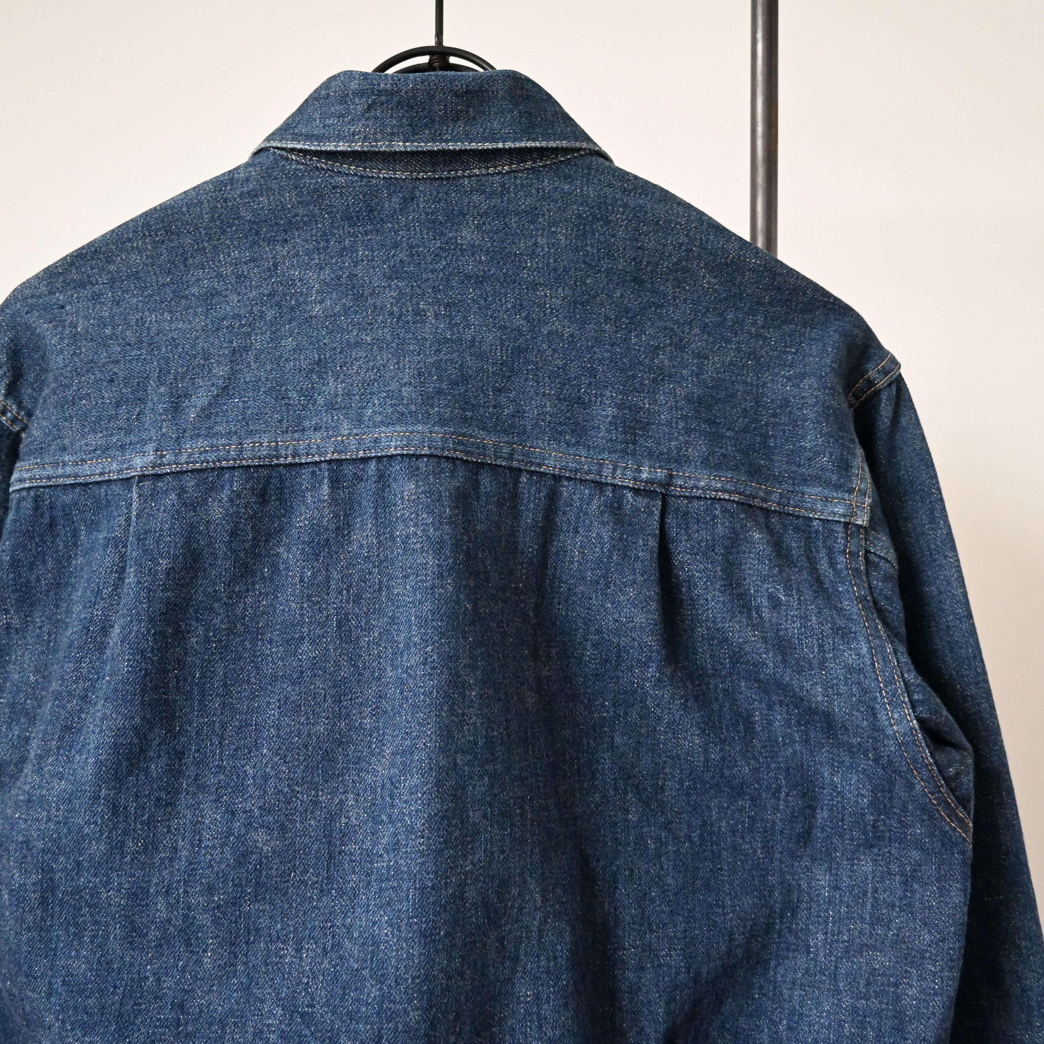 Japanese Brand VTG 1990s anonymous store brand type II trucker jacket Size US S / EU 44-46 / 1 - 5 Thumbnail