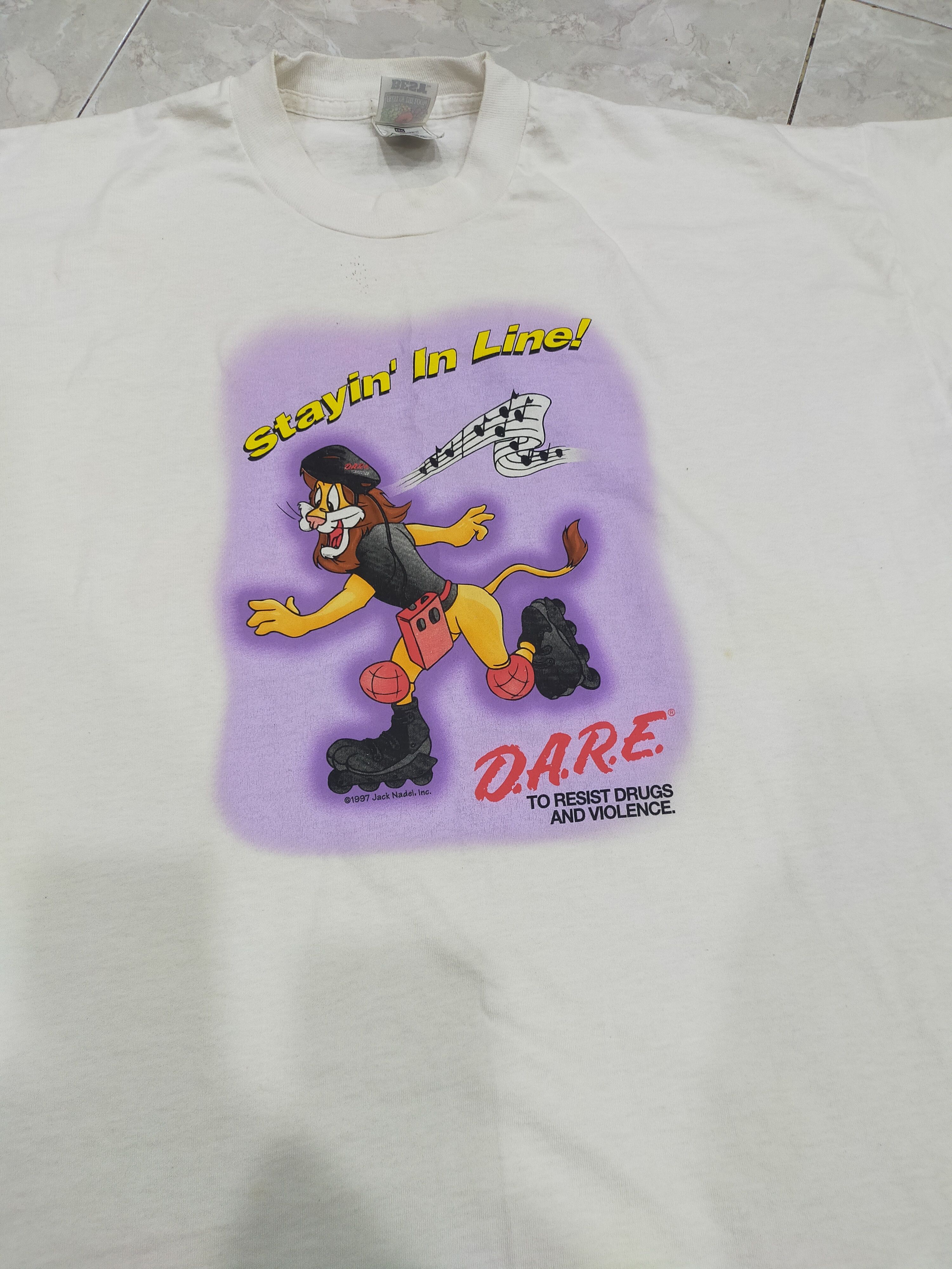 D.A.R.E × Vintage Vintage D.A.R.E Size US XXL / EU 58 / 5 - 1 Thumbnail