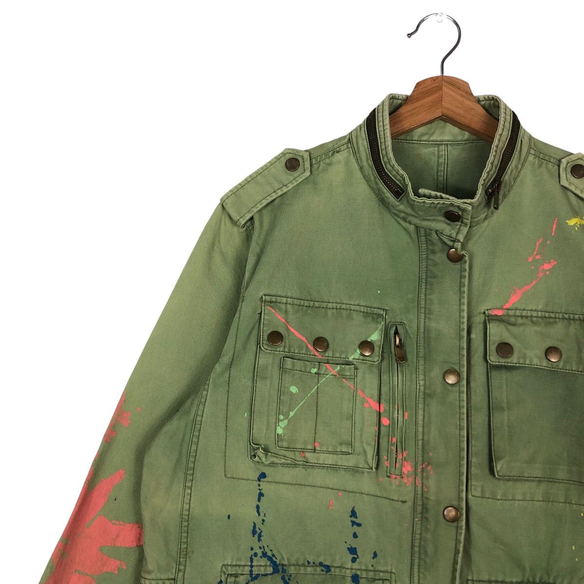 Hysteric Glamour 🔥Very Rare Hunting Multi Pocket Inspector Jacket Big Logo Size US S / EU 44-46 / 1 - 10 Thumbnail
