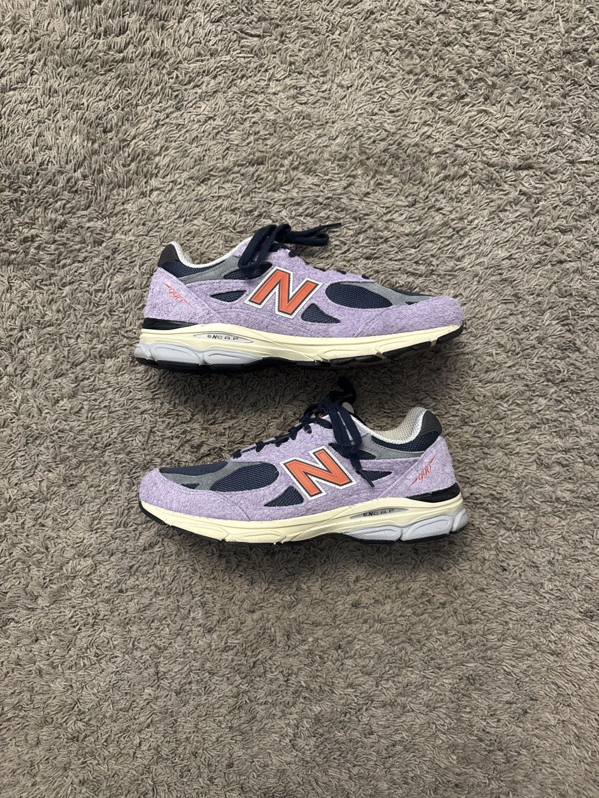 New Balance New Balance 990v3 Teddy Santis Raw Amethyst Size US 12 / EU 45 - 1 Thumbnail