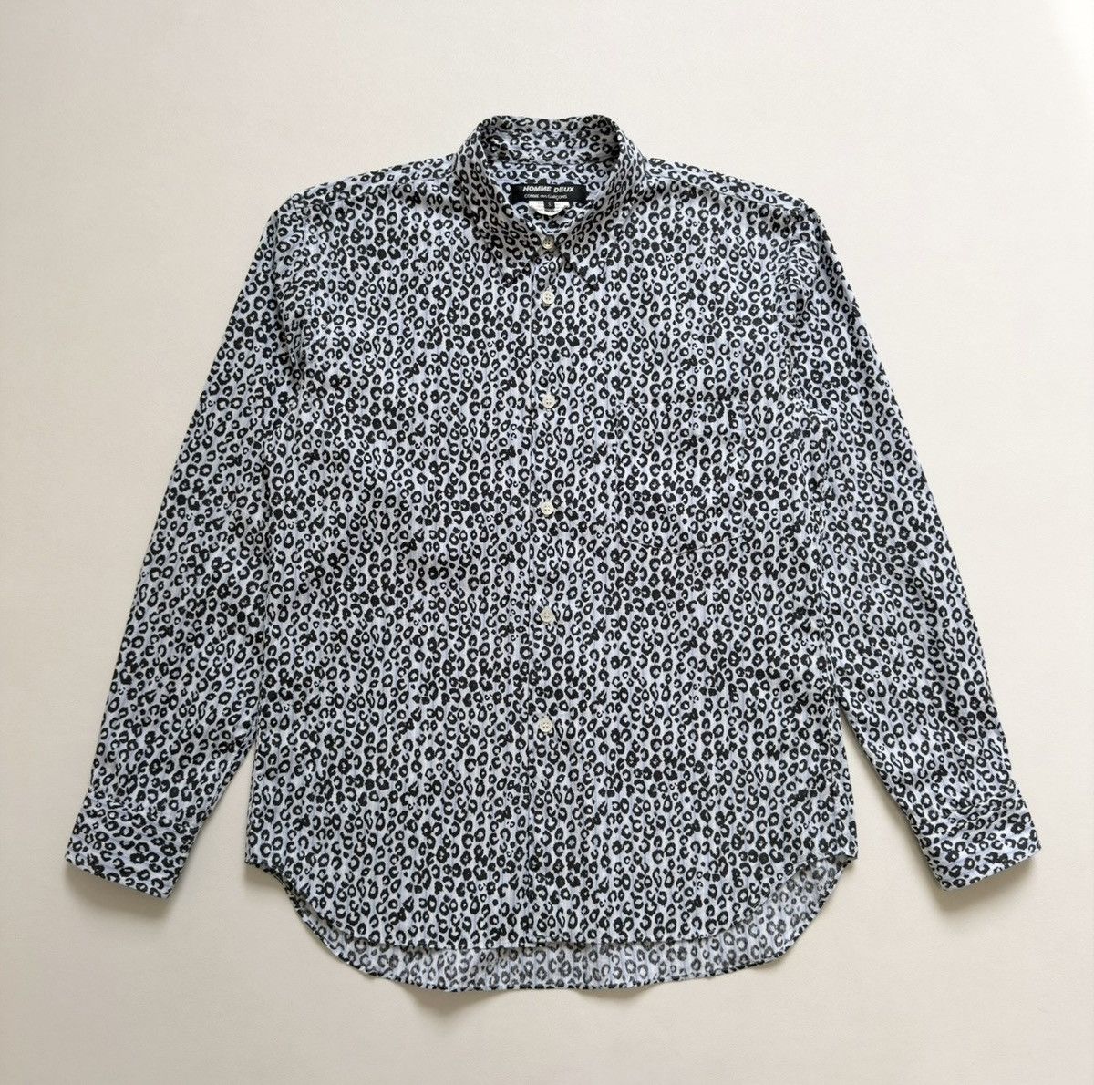 Comme des Garcons Leopard Print Button Up | Grailed