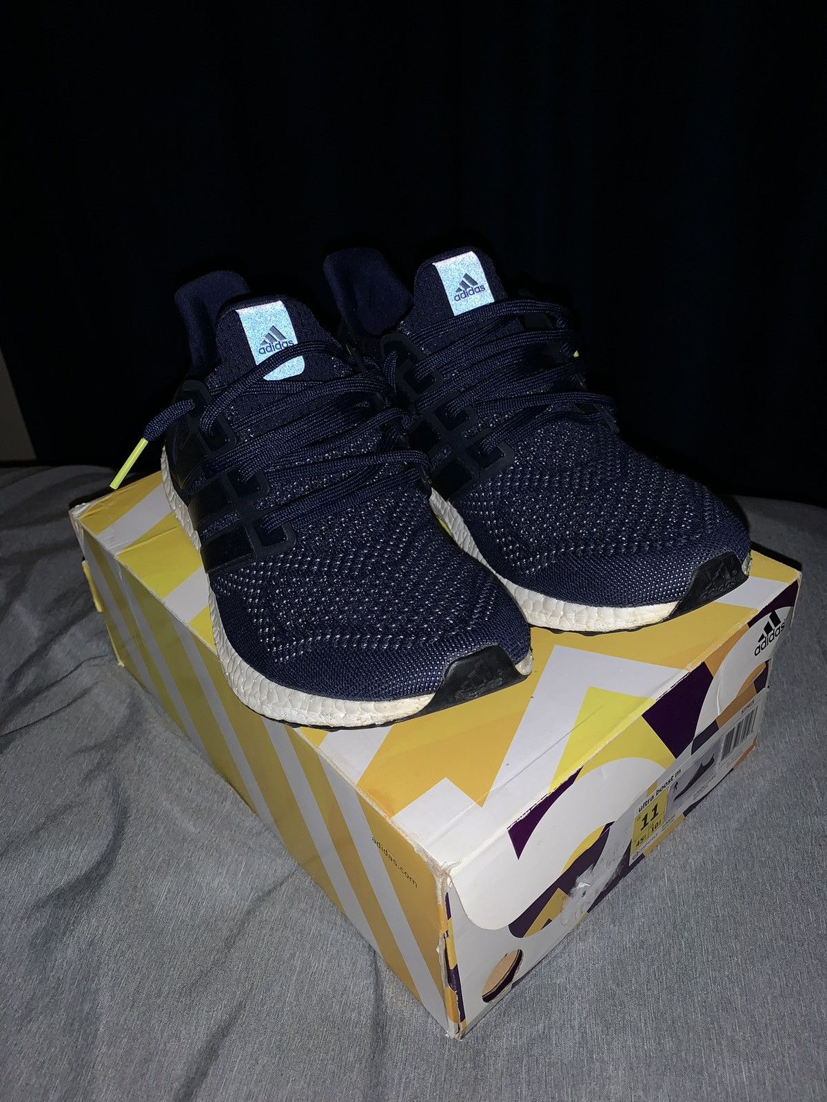 Adidas Ultraboost 1.0 Navy Size US 11 / EU 44 - 1 Thumbnail
