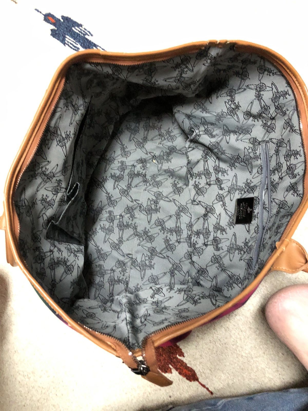 Vivienne Westwood Tartan shoulder Plaid Handbag Size ONE SIZE - 10 Thumbnail