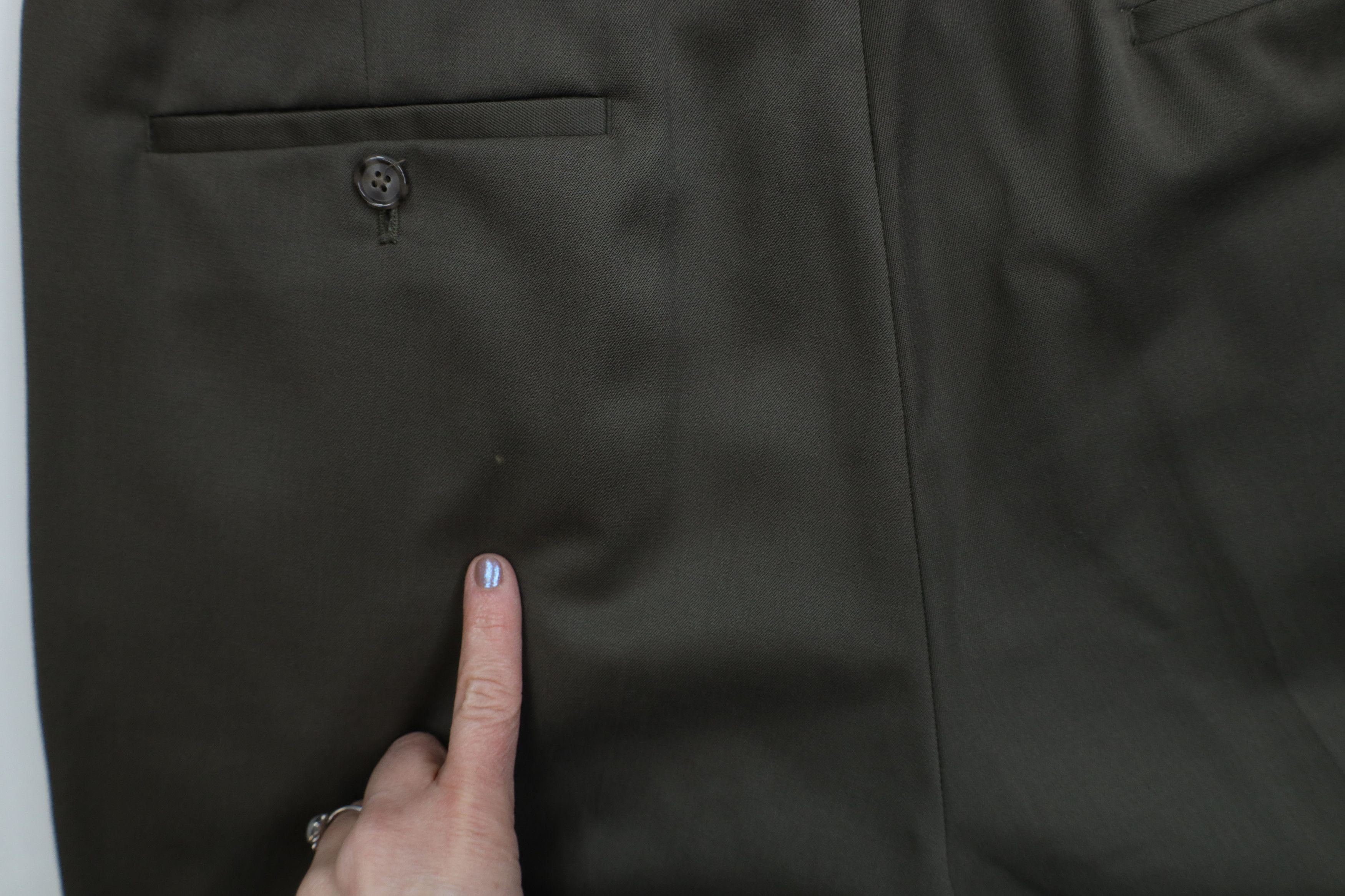 Vintage Vintage 90s Streetwear Wool Knit Wide Leg Chino Pants Brown Size US 34 / EU 50 - 15 Thumbnail