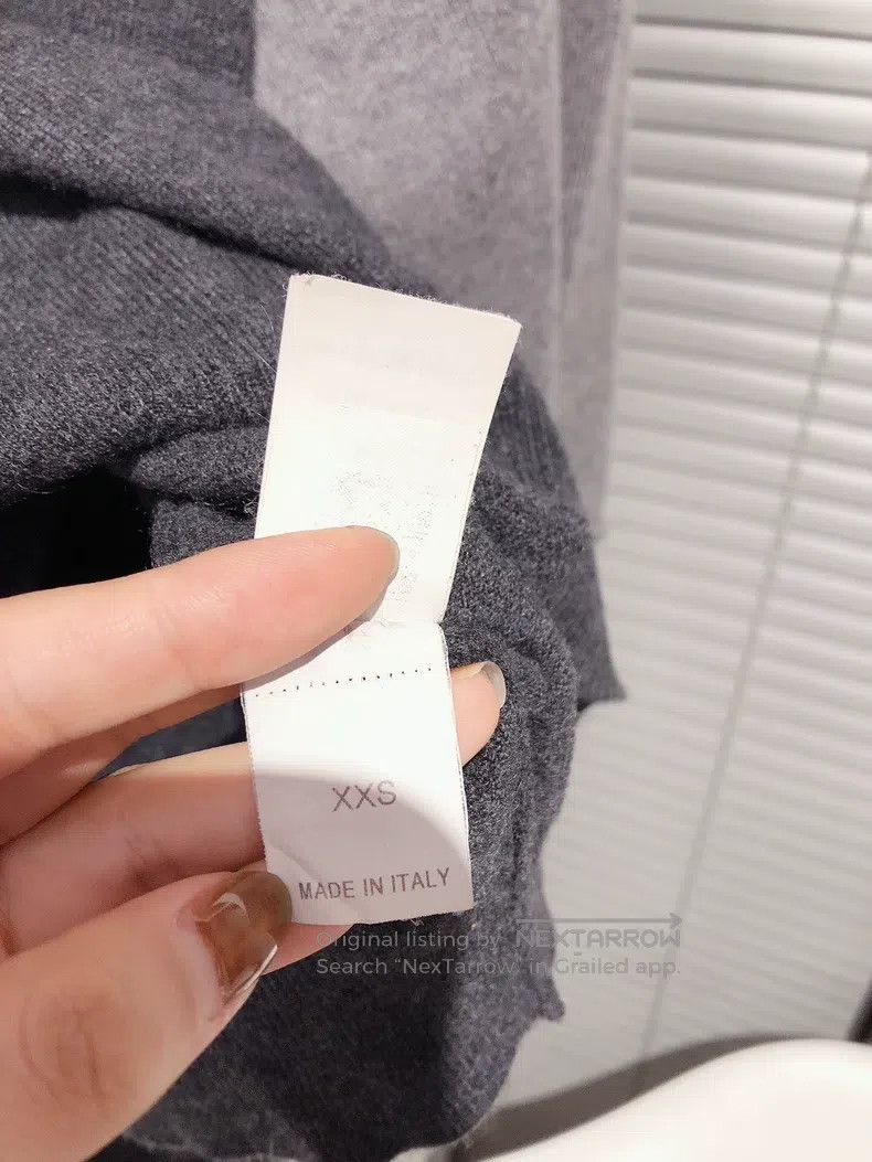 Brunello Cucinelli Brunello Cucinelli Gray and Black Colorblock Hooded Cashme Size XXS / US 00 / IT 34 - 8 Thumbnail