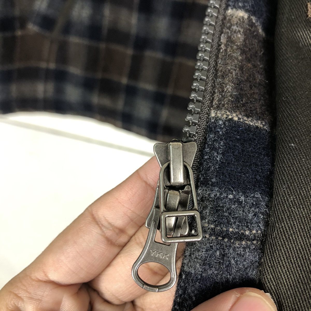 Japanese Brand 🔥Vintage Wool Jacket Simple Life Tartan Design Issey Miyake Size US L / EU 52-54 / 3 - 17 Thumbnail