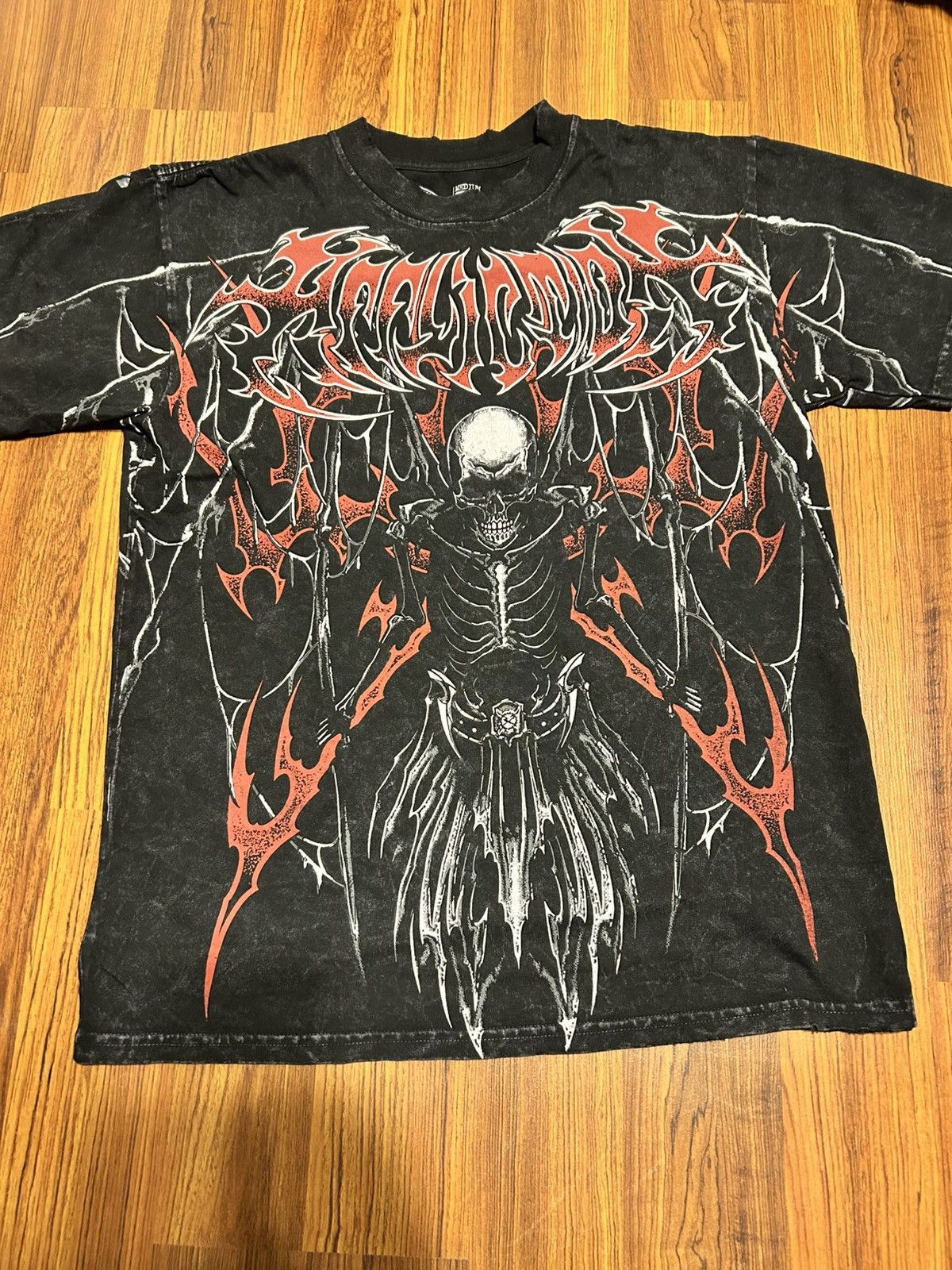 Affliction ken carson x affliction gore core scorn medium tee shirt Size US M / EU 48-50 / 2 - 2 Thumbnail