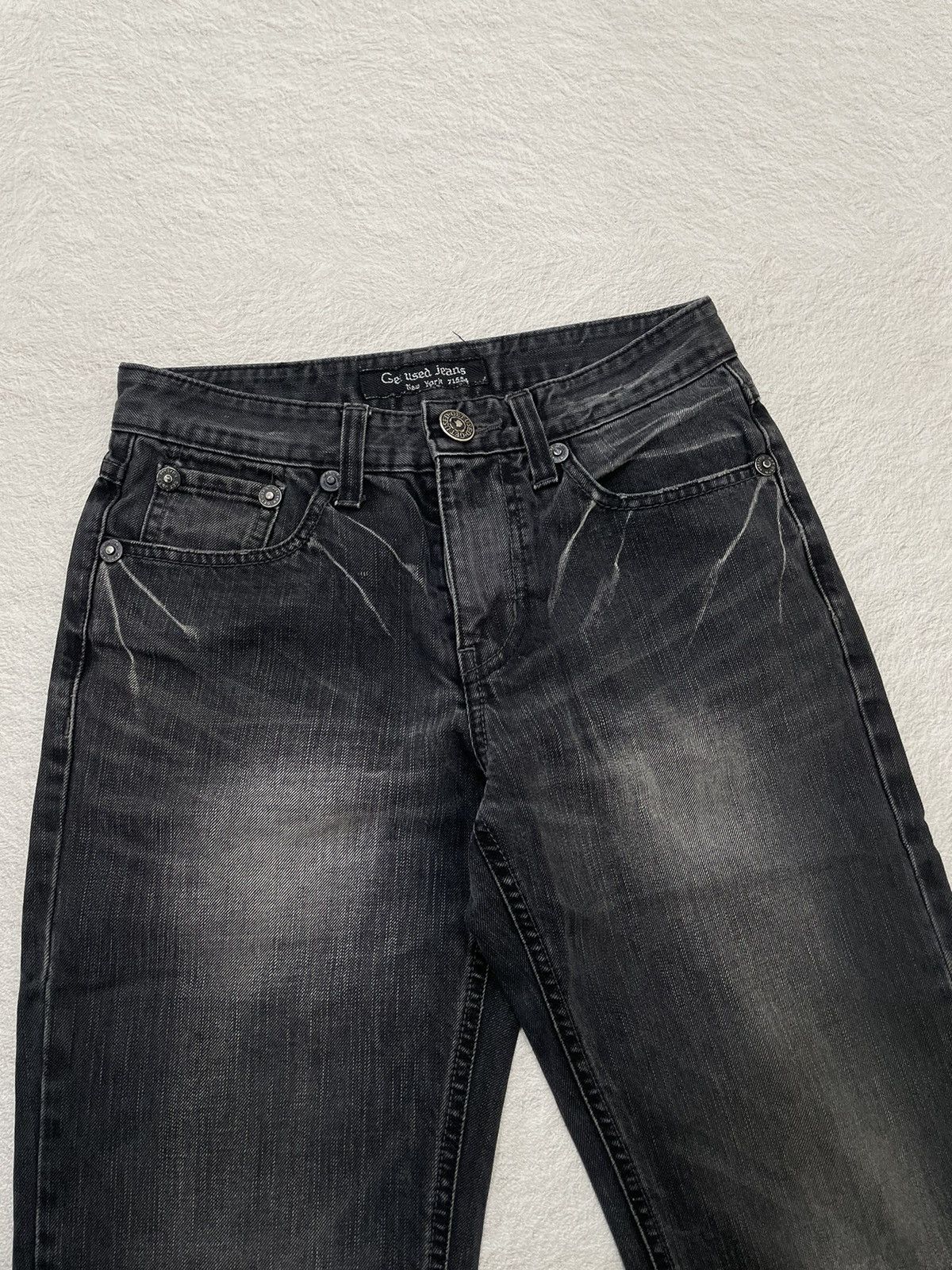 Hysteric Glamour 2000s get used japan midWash destroy denim y2k style Size US 28 / EU 44 - 3 Thumbnail