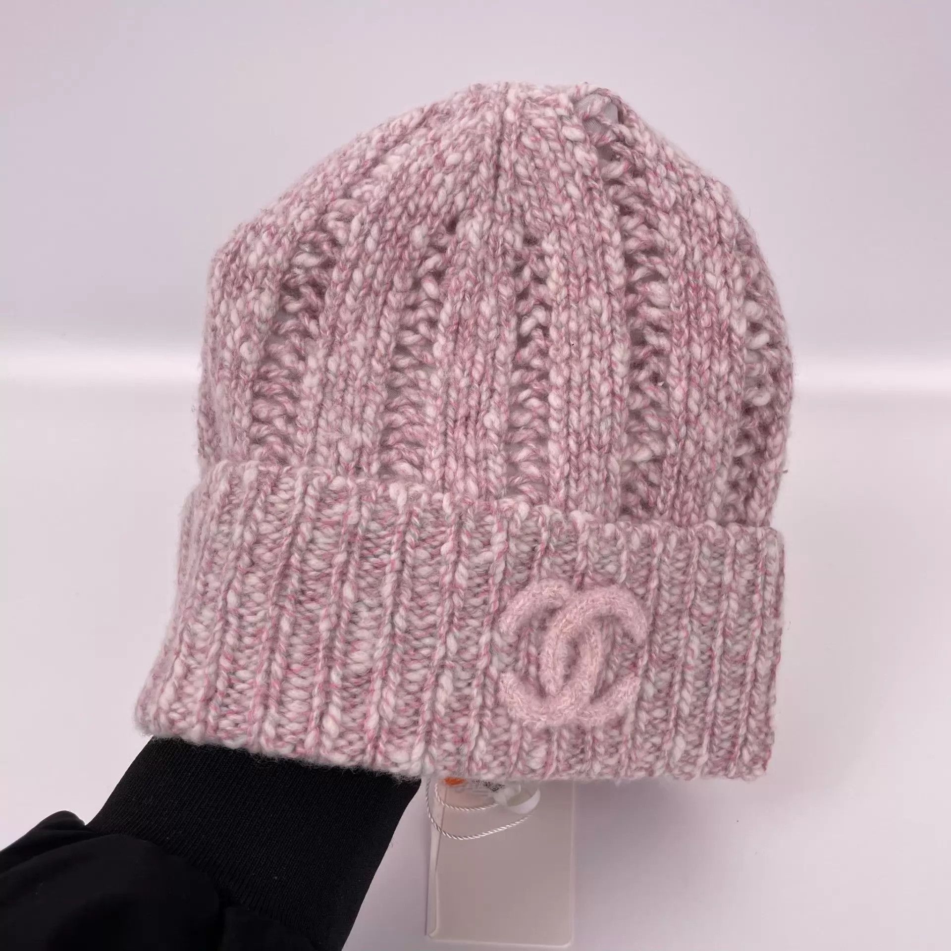Chanel CHANEL 26C Pink Wool Beanie 55-60cm Size ONE SIZE - 9 Thumbnail