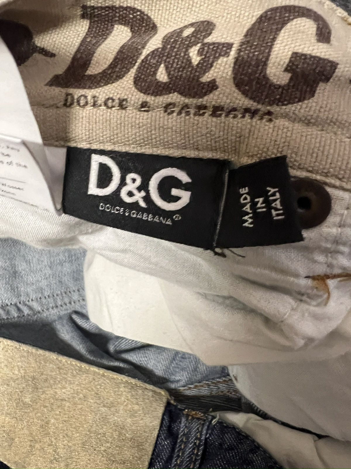 Dolce & Gabbana × Japanese Brand × Vintage Dolce & Gabbana slim cowboy drip jeans size 33 Size US 33 - 10 Thumbnail