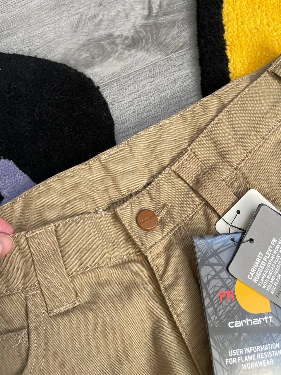 Carhartt × Streetwear × Vintage Carhartt Pants Mens 32/34 flame resistant Size US 32 / EU 48 - 10 Thumbnail