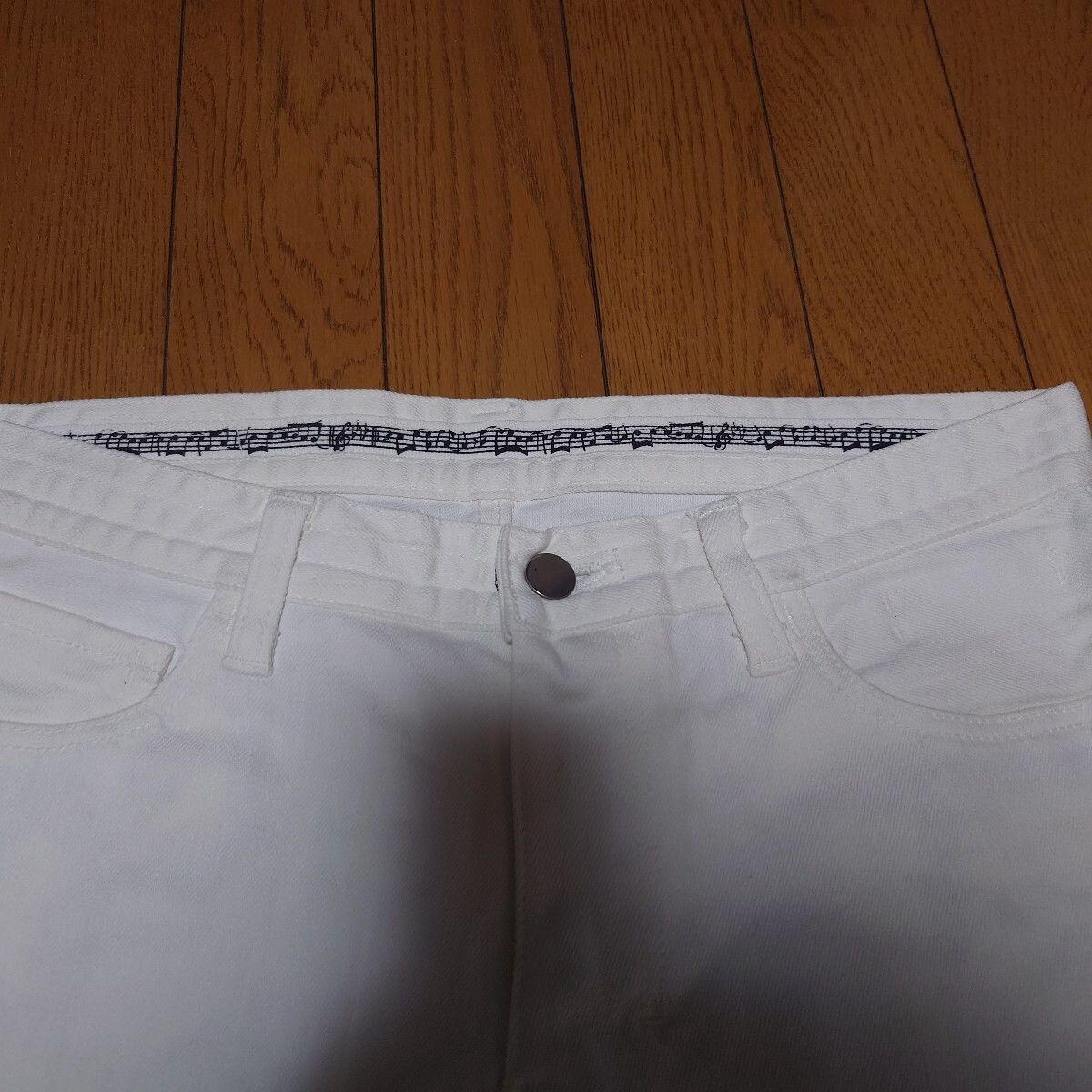Number (N)ine White Jeans Size US 31 - 3 Thumbnail