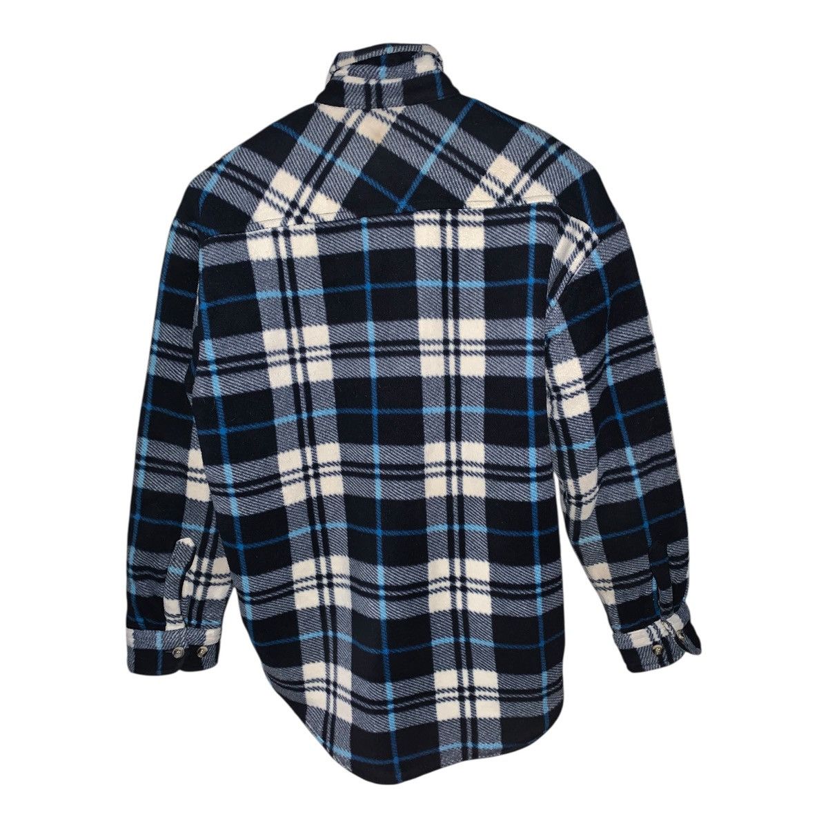 Dickies Dickies Quilted Flannel Shirt Jacket Men's Size Medium Blue Size US M / EU 48-50 / 2 - 2 Thumbnail