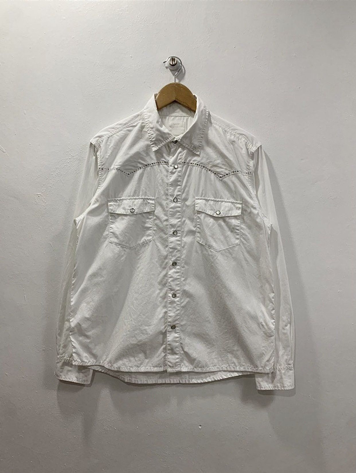 Fragment Design × Levi's LEVI’S FENOM x FRAGMENT DESIGN STUDDED - PEARL BUTTONS SHIRT Size US L / EU 52-54 / 3 - 1 Thumbnail