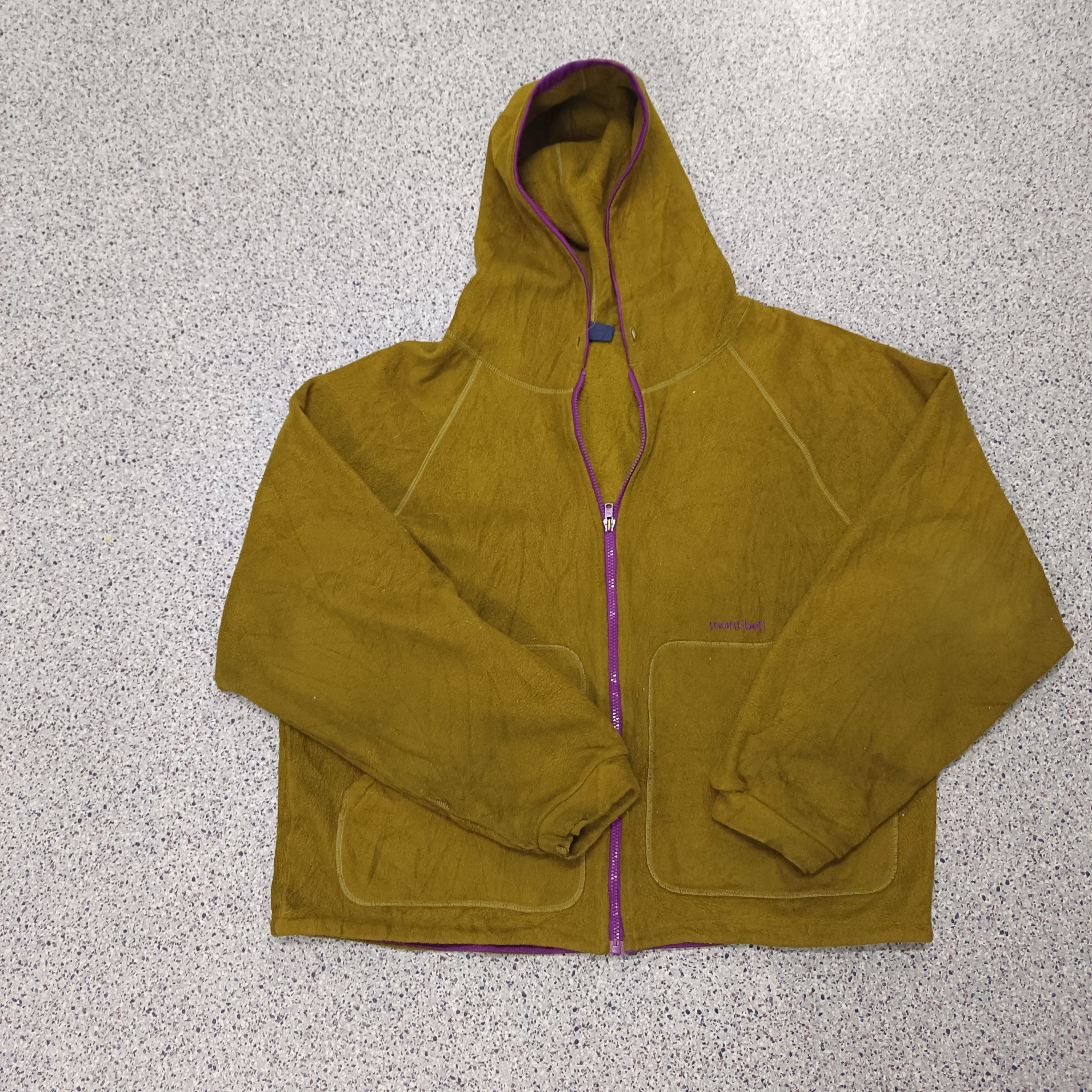 Montbell × Vintage Montbell wool jacket hoodie vintage Size M / US 6-8 / IT 42-44 - 6 Thumbnail
