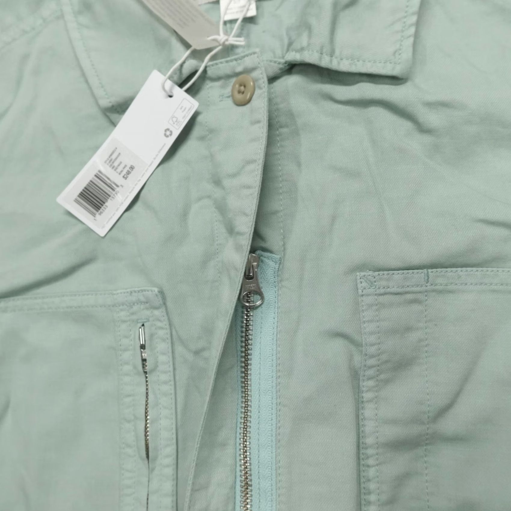 Outerknown Outerknown Jumpsuit Coveralls Women's Size S Green Organic Cinched Station Size 28" / US 6 / IT 42 - 4 Thumbnail