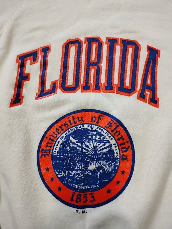 NCAA Vintage University Florida Gators Emblem Crewneck Sweatshirt Size US M / EU 48-50 / 2 - 1 Thumbnail