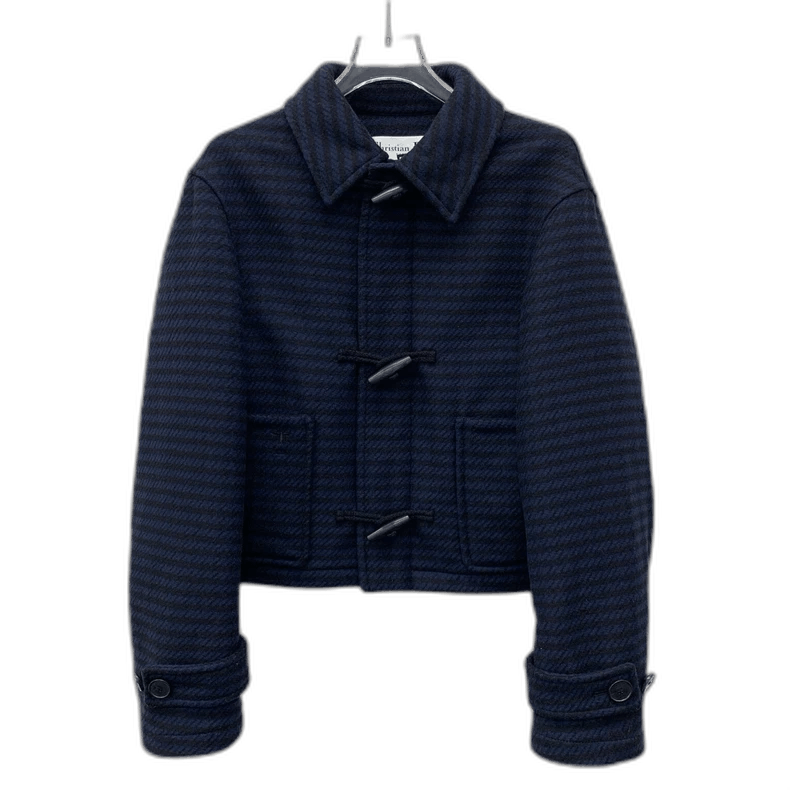 Dior Christian Dior Striped Wool Long Sleeve Jacket Size US S / EU 44-46 / 1 - 1 Thumbnail