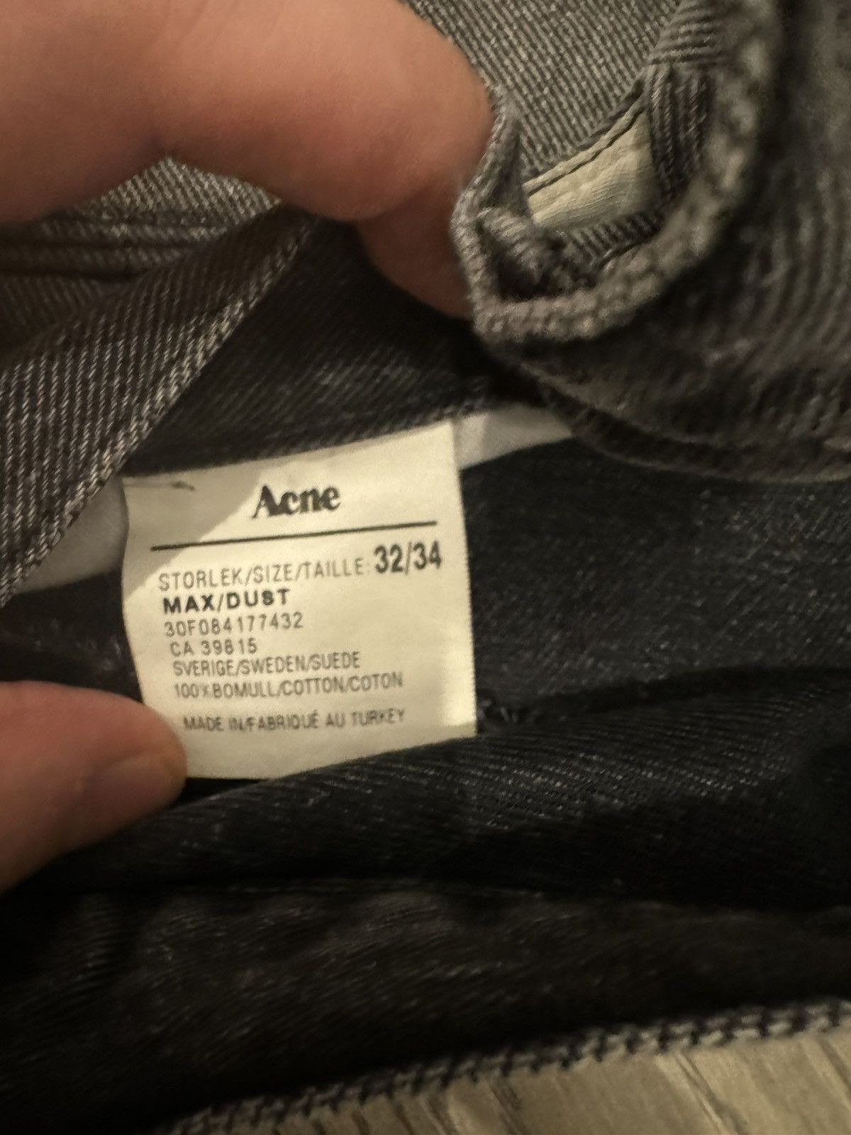 Acne Studios Acne studio jeans Size US 32 / EU 48 - 9 Thumbnail